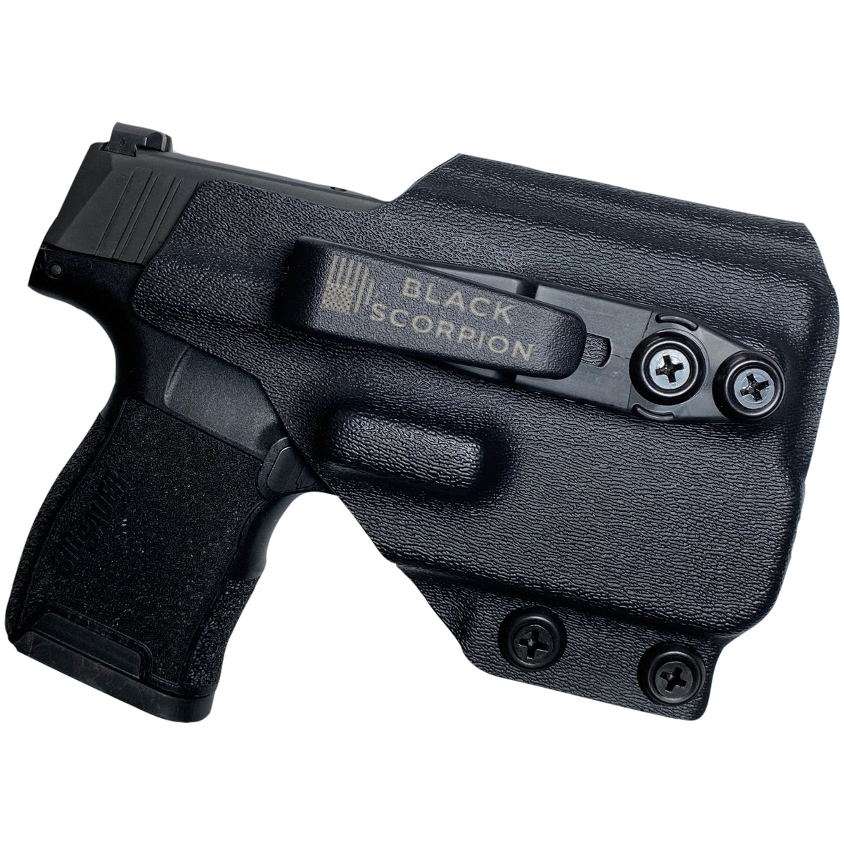 Sig Sauer P365 w/ TLR-6 Belt Wing Tuckable Holster by Black Scorpion Outdoor Gear – view 3