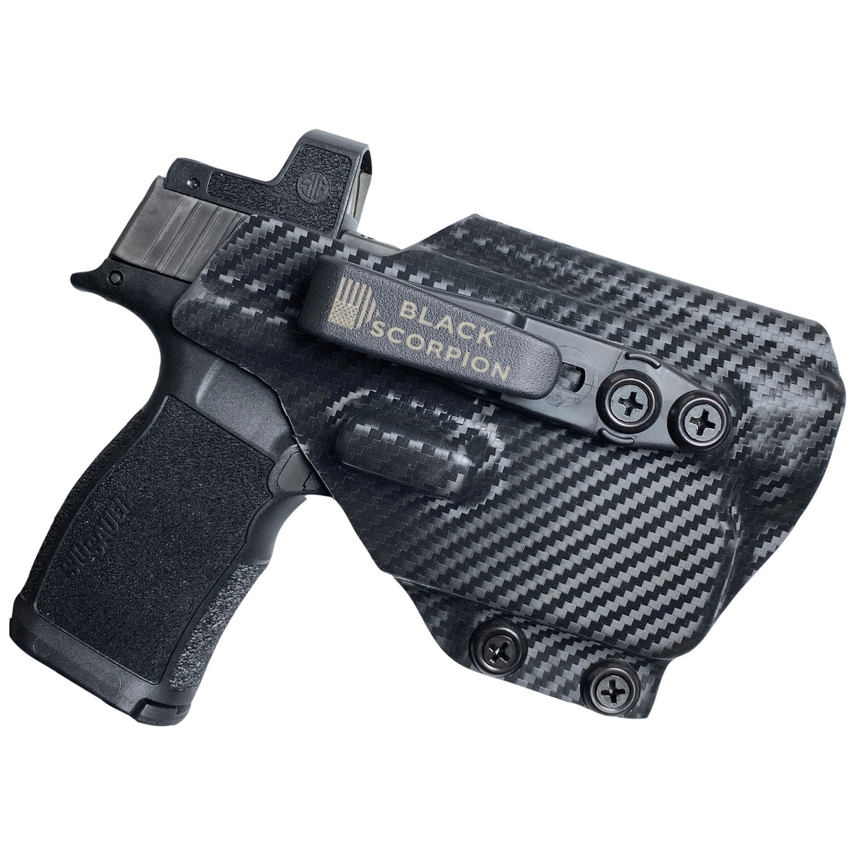 Sig Sauer P365 XL w/ TLR-6 Belt Wing Tuckable Holster by Black Scorpion Outdoor Gear