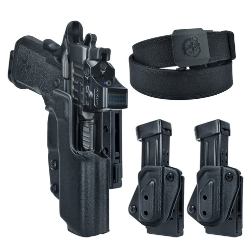 Beretta 92XI SAO, SAO Tactical, Squalo Pro IDPA Competition Rig by Black Scorpion Outdoor Gear