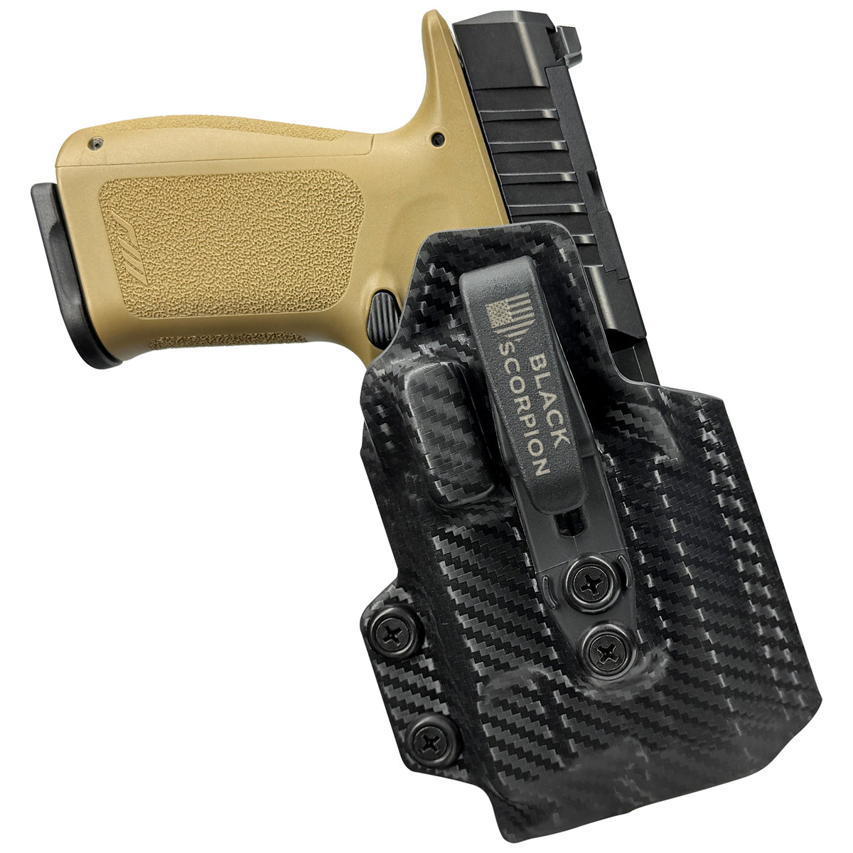 Rost Martin RM1C w/ Streamlight TLR-7X IWB Belt Wing Tuckable Holster by Black Scorpion Outdoor Gear – view 3