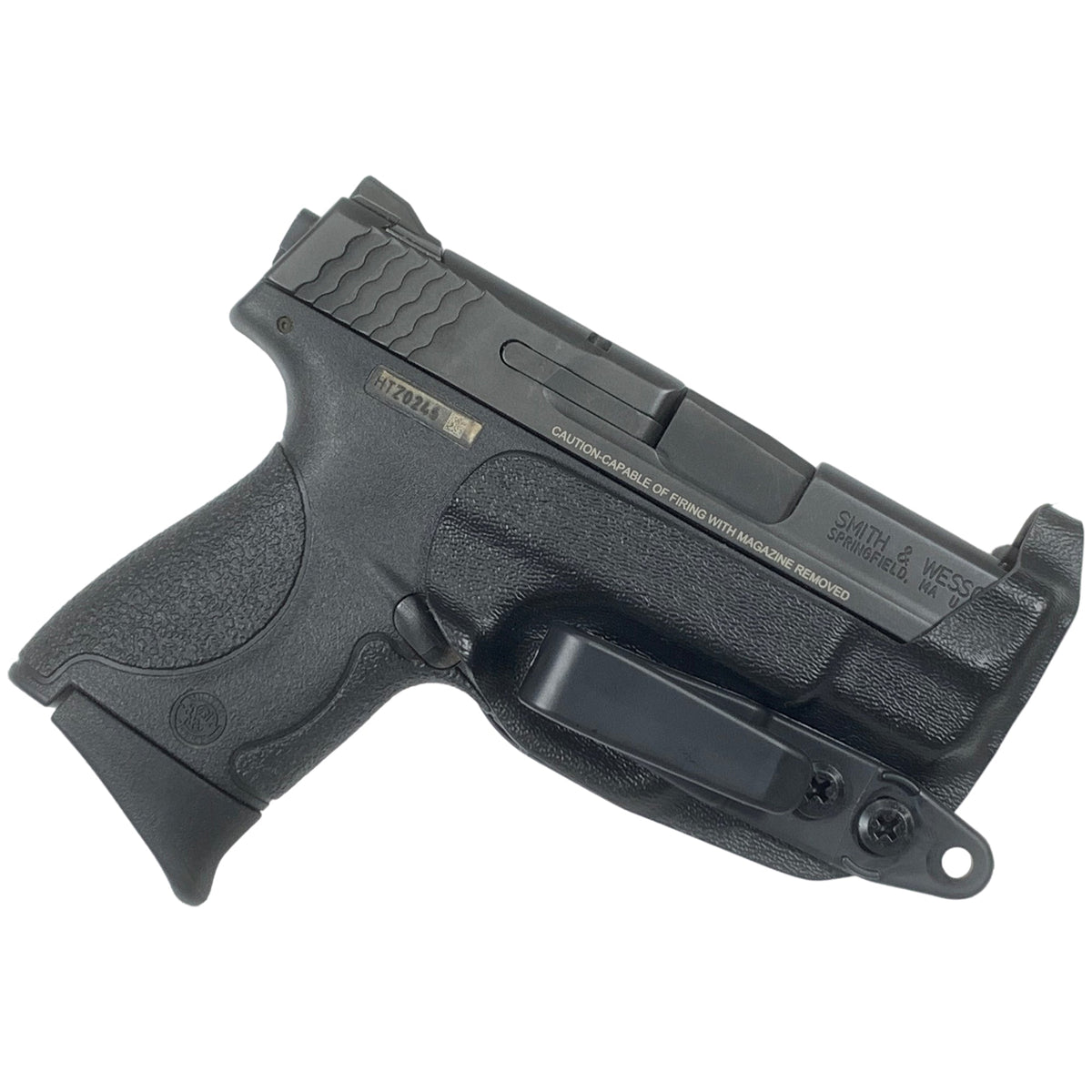 Smith & Wesson M&P9 M&P40 Shield Trigger Guard Tuckable Holster by Black Scorpion Outdoor Gear – view 2