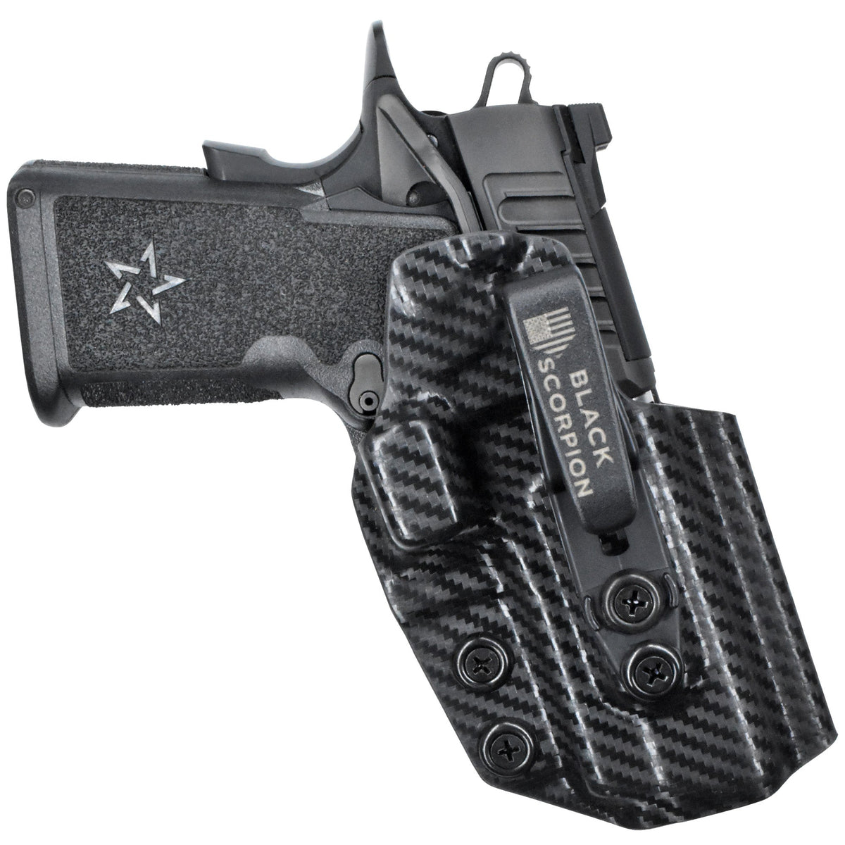 Staccato CS (2023) IWB Belt Wing Tuckable Holster by Black Scorpion Outdoor Gear – view 3