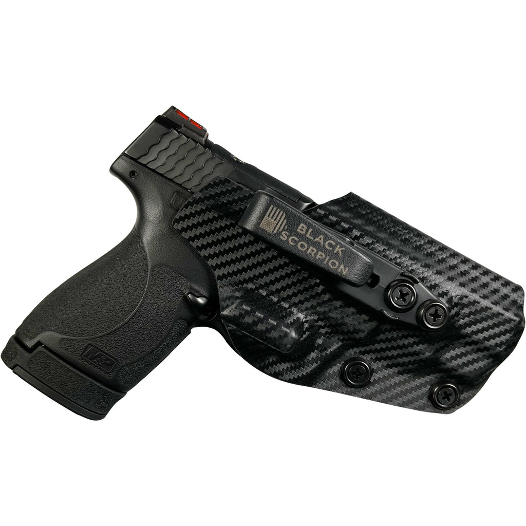 Smith & Wesson M&P Shield Plus 4'' IWB Belt Wing Tuckable Holster by Black Scorpion Outdoor Gear
