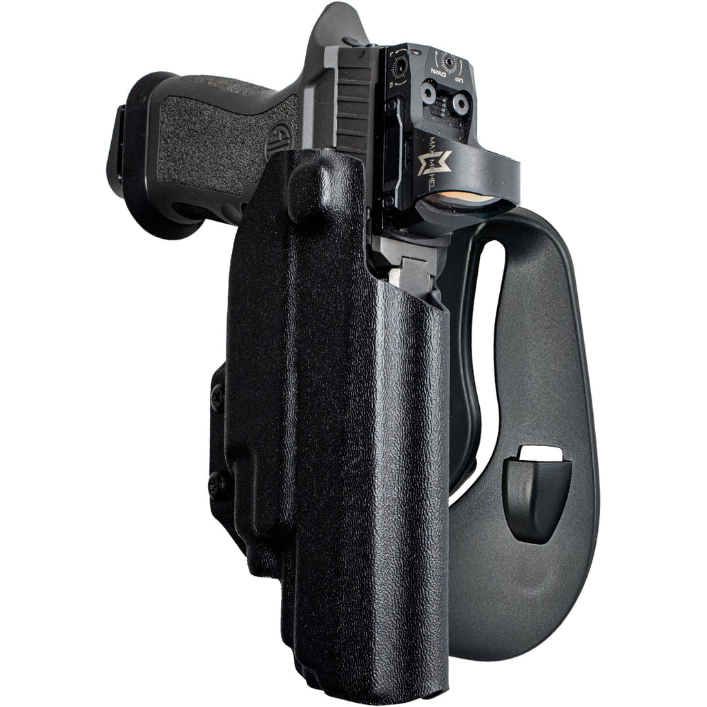 Sig Sauer P320 Full Size w/ Streamlight TLR-7A/TLR-8AG OWB Paddle Holster by Black Scorpion Outdoor Gear