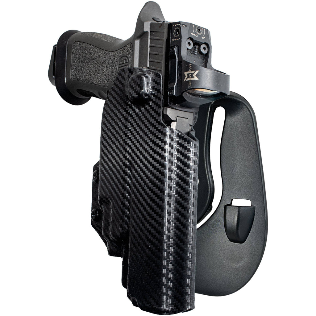 Sig Sauer P320 Full Size w/ Streamlight TLR-7A/TLR-8AG OWB Paddle Holster by Black Scorpion Outdoor Gear – view 2