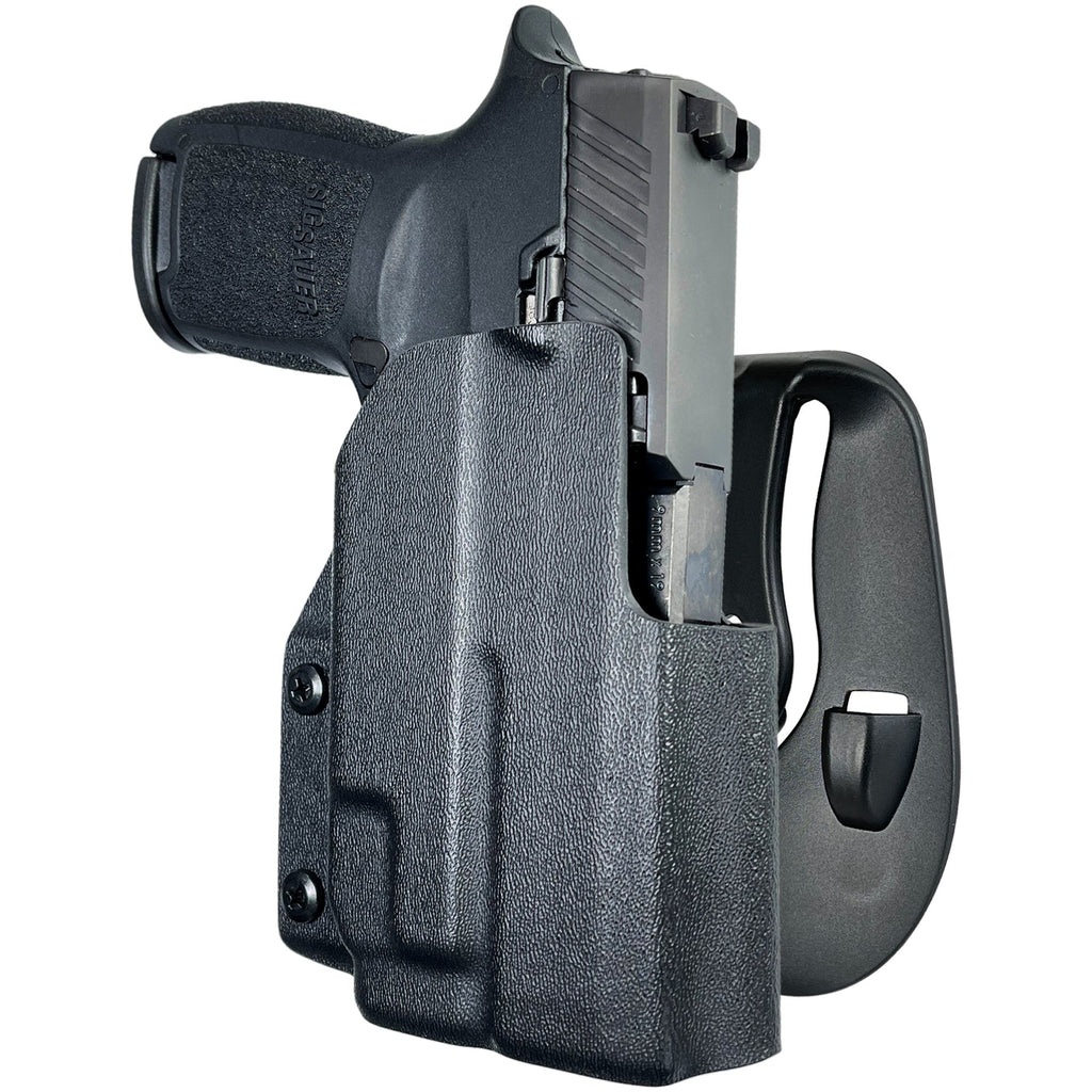 Sig Sauer P320 Compact w/ Streamlight TLR-7A OWB Paddle Holster by Black Scorpion Outdoor Gear