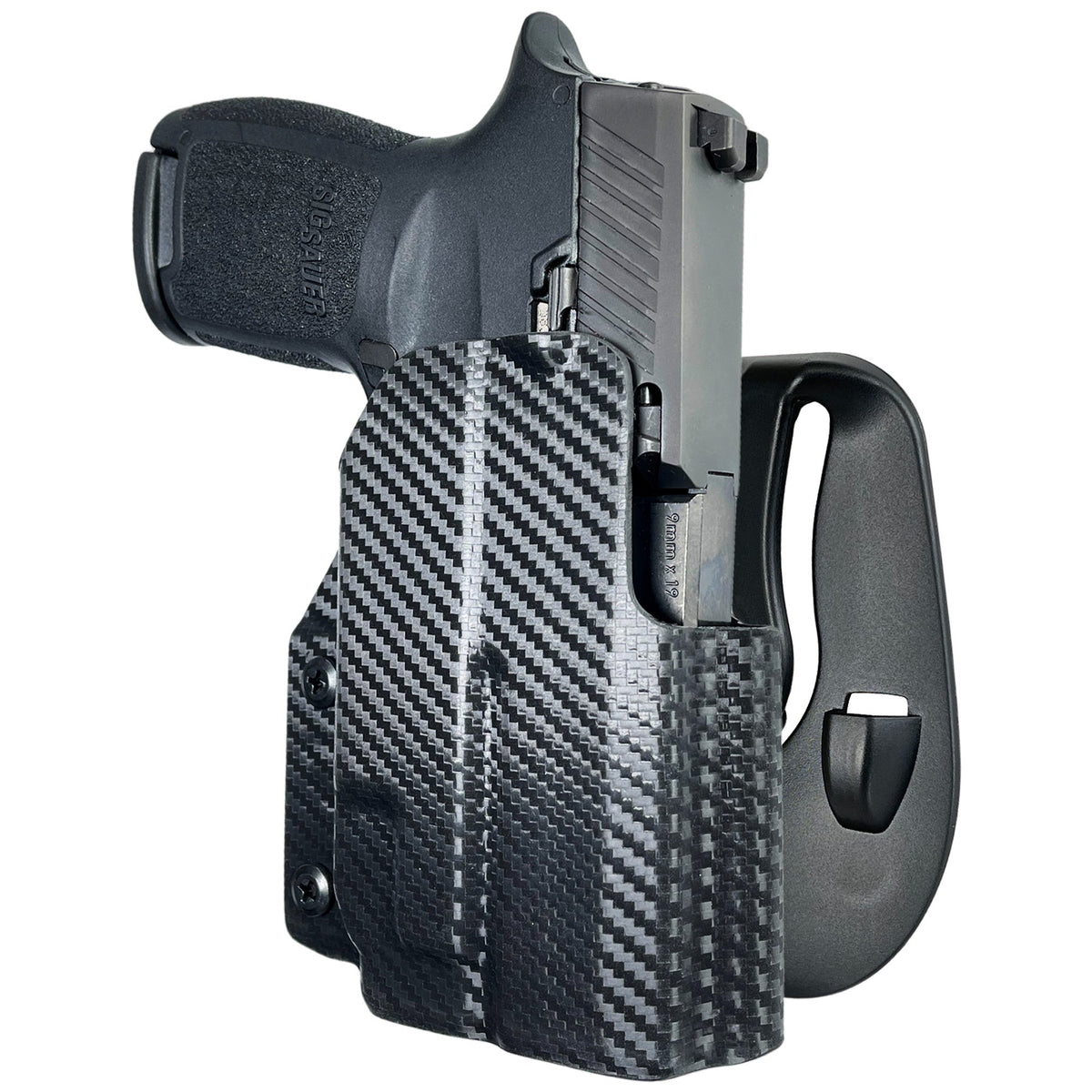 Sig Sauer P320 Compact w/ Streamlight TLR-7A OWB Paddle Holster by Black Scorpion Outdoor Gear – view 2