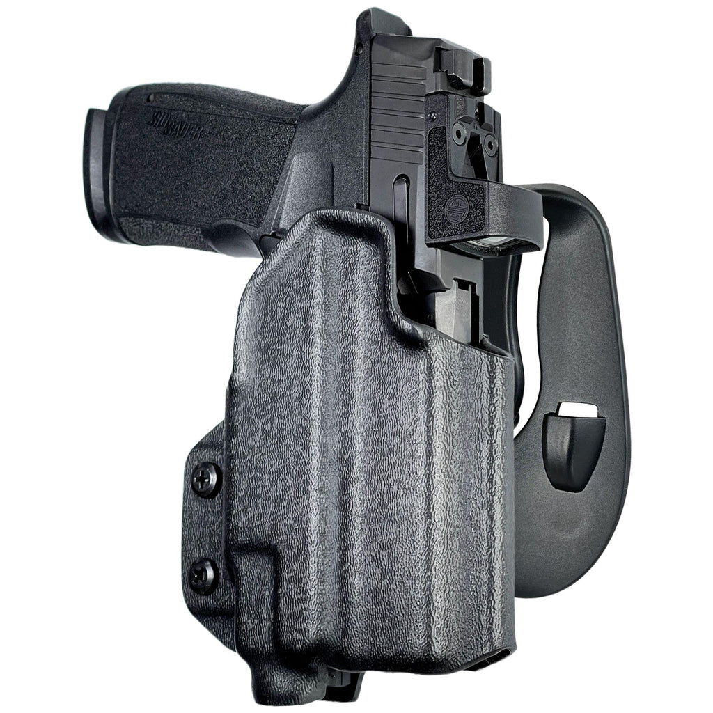 Sig Sauer P365 X-MACRO w/ Streamlight TLR-7A, TLR-8AG OWB Paddle Holster by Black Scorpion Outdoor Gear