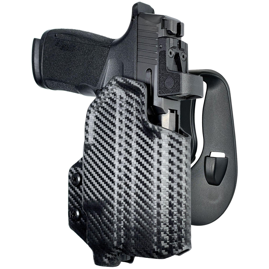 Sig Sauer P365 X-MACRO w/ Streamlight TLR-7A, TLR-8AG OWB Paddle Holster by Black Scorpion Outdoor Gear – view 2