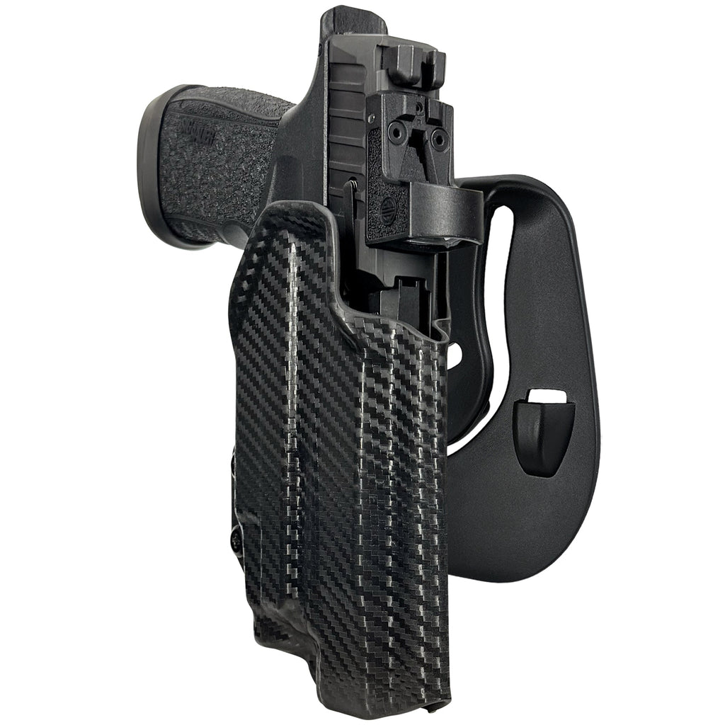 Sig Sauer P365 Fuse w/ Streamlight TLR-7X OWB Paddle Holster by Black Scorpion Outdoor Gear – view 2