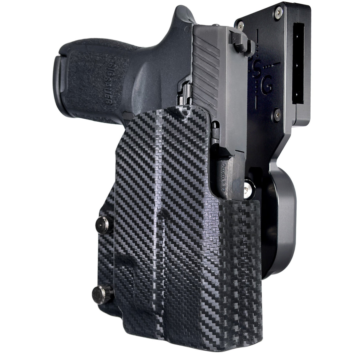 Sig Sauer P320 Compact w/ Streamlight TLR-7A Pro Ball Joint Competition Holster by Black Scorpion Outdoor Gear – view 2