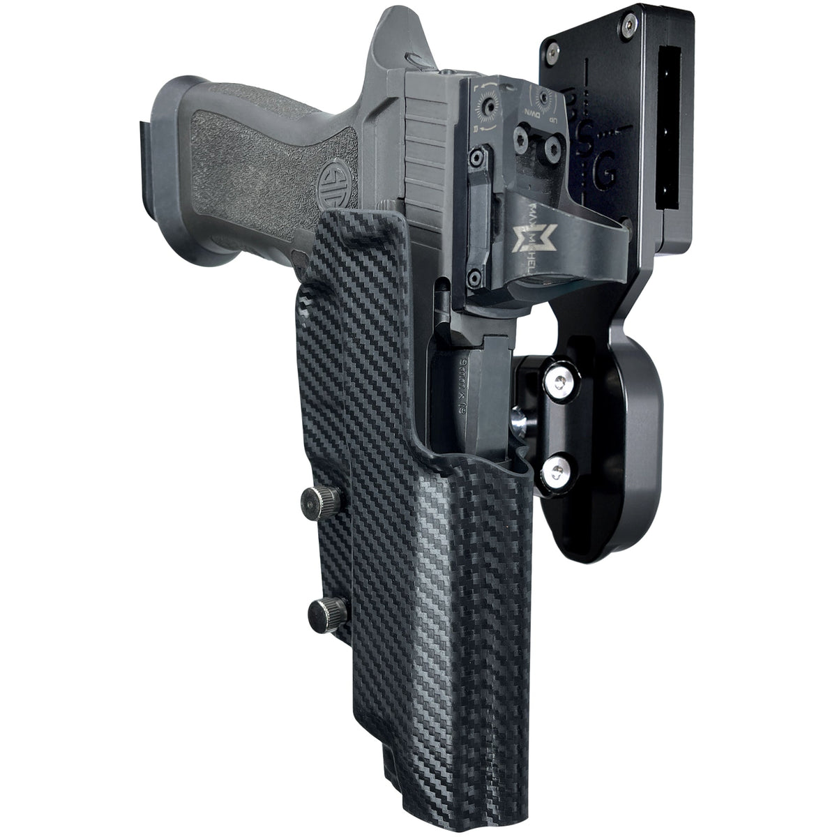 Sig Sauer P320 Full Size Pro Ball Joint Competition Holster by Black Scorpion Outdoor Gear – view 2