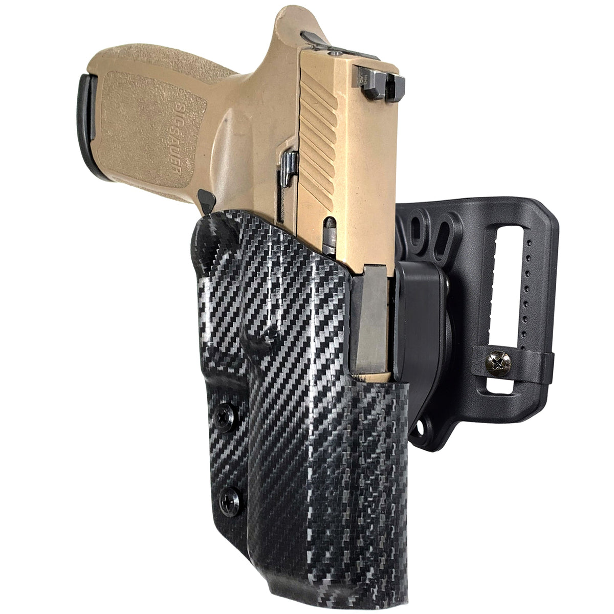 Sig Sauer P320 Compact Quick Release Belt Loop Holster by Black Scorpion Outdoor Gear – view 2