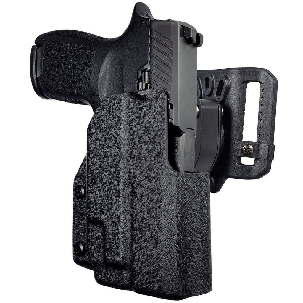 Sig Sauer P320 Compact w/ Streamlight TLR-7A Quick Release Belt Loop Holster by Black Scorpion Outdoor Gear