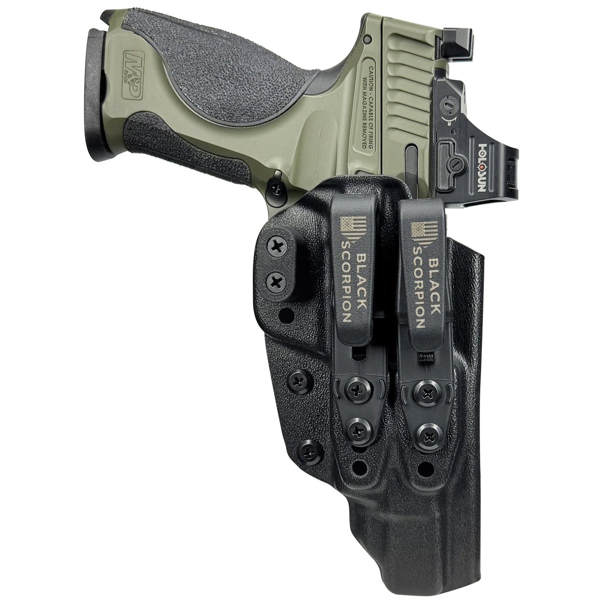 Smith & Wesson Spec Series M&P9 AIWB Dual Clip X Holster by Black Scorpion Outdoor Gear