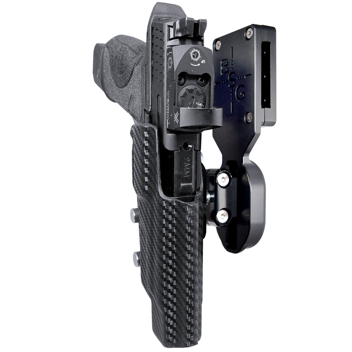 Smith & Wesson M&P 5'' Pro Ball Joint Competition Holster by Black Scorpion Outdoor Gear – view 2