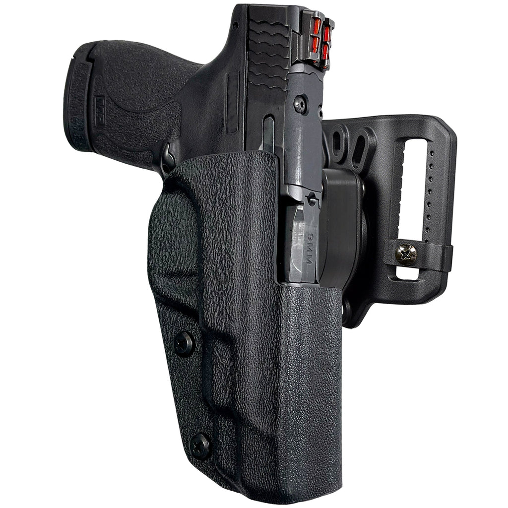 Smith & Wesson M&P Shield Plus 4'' Quick Release Belt Loop Holster by Black Scorpion Outdoor Gear
