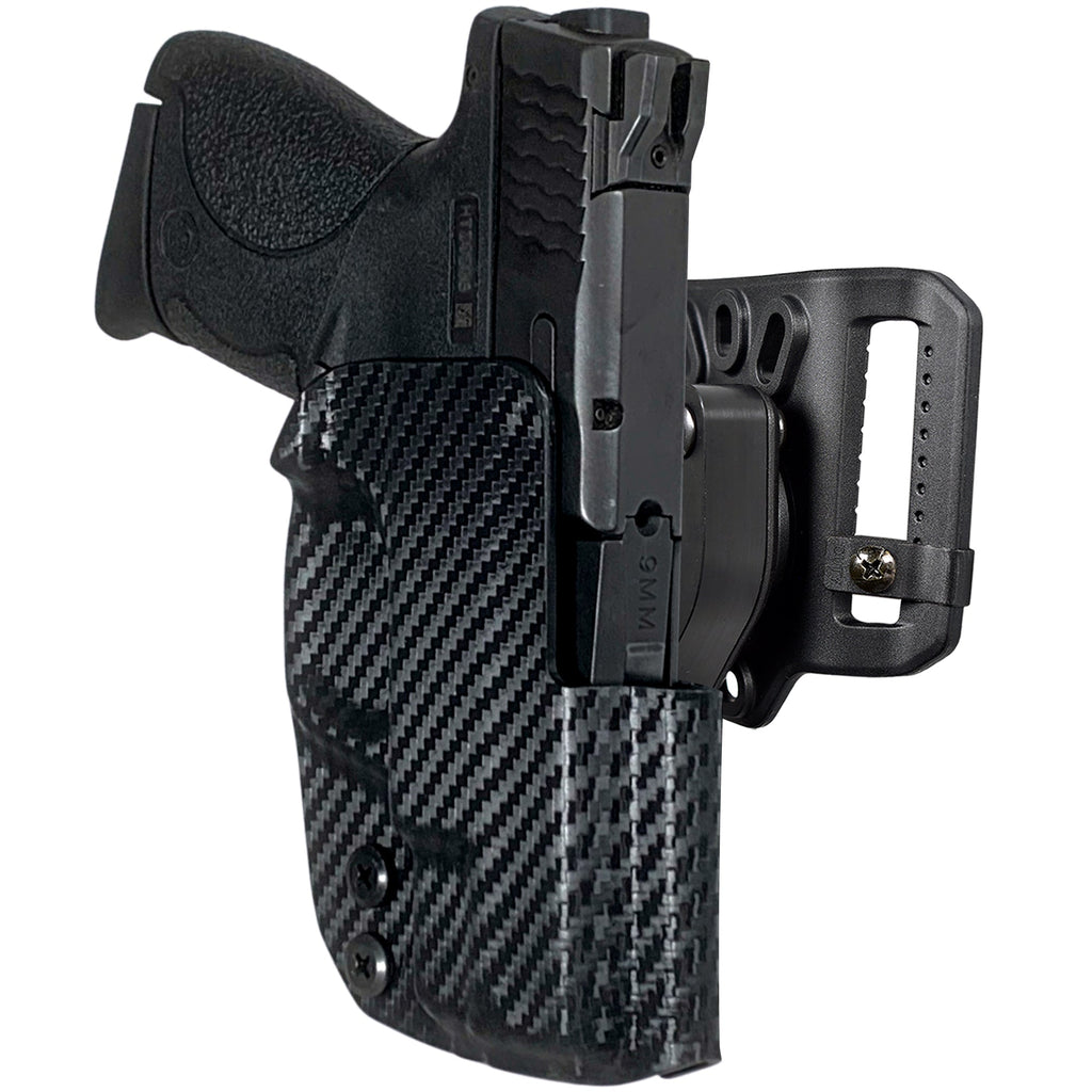 Smith & Wesson M&P Shield Plus 3.1'' Quick Release Belt Loop Holster by Black Scorpion Outdoor Gear – view 2