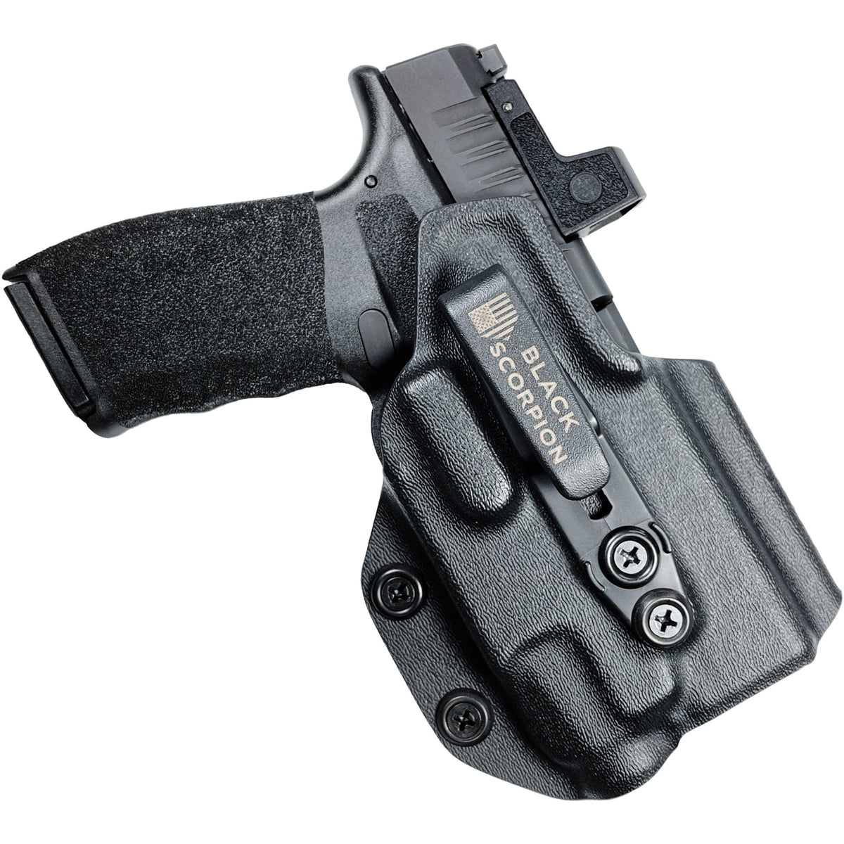Springfield Armory Hellcat Pro w/ TLR-7A IWB Belt Wing Tuckable Holster by Black Scorpion Outdoor Gear – view 3