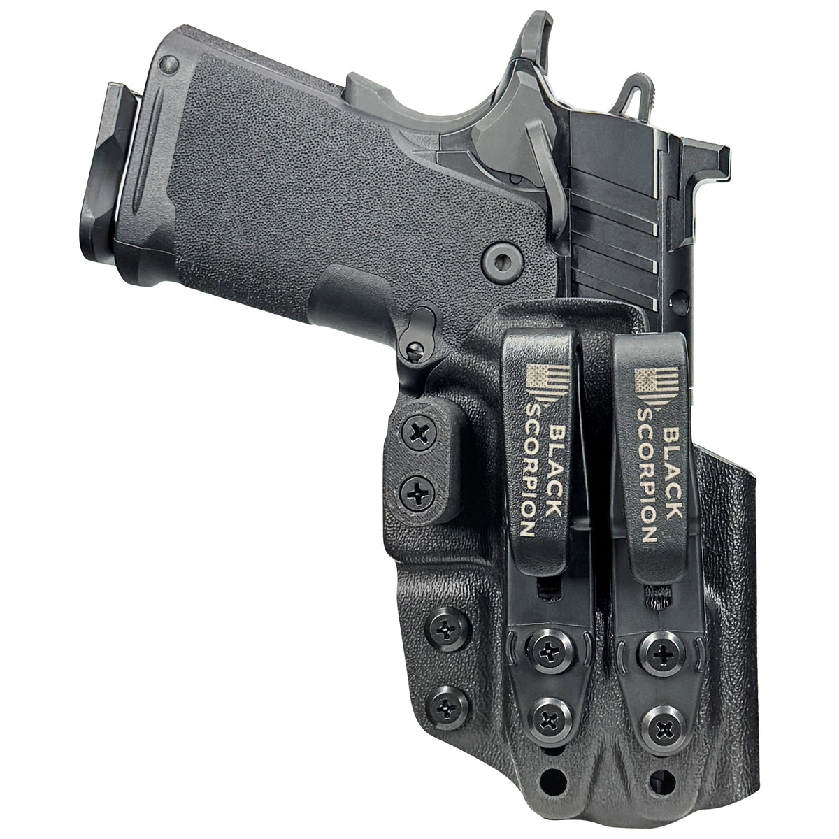 Springfield Armory Prodigy 3.5'' AIWB Dual Clip X Holster by Black Scorpion Outdoor Gear