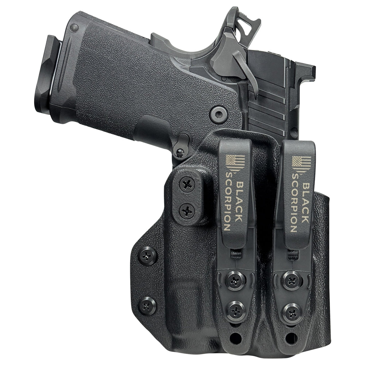Springfield Armory Prodigy 3.5'' w/ Streamlight TLR-7X  AIWB Dual Clip X Holster by Black Scorpion Outdoor Gear