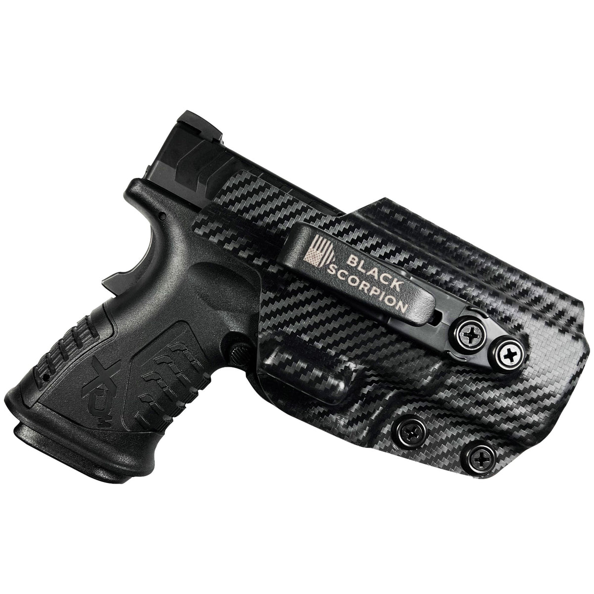Springfield Armory XD-M Elite 3.8'' Belt Wing Tuckable Holster by Black Scorpion Outdoor Gear