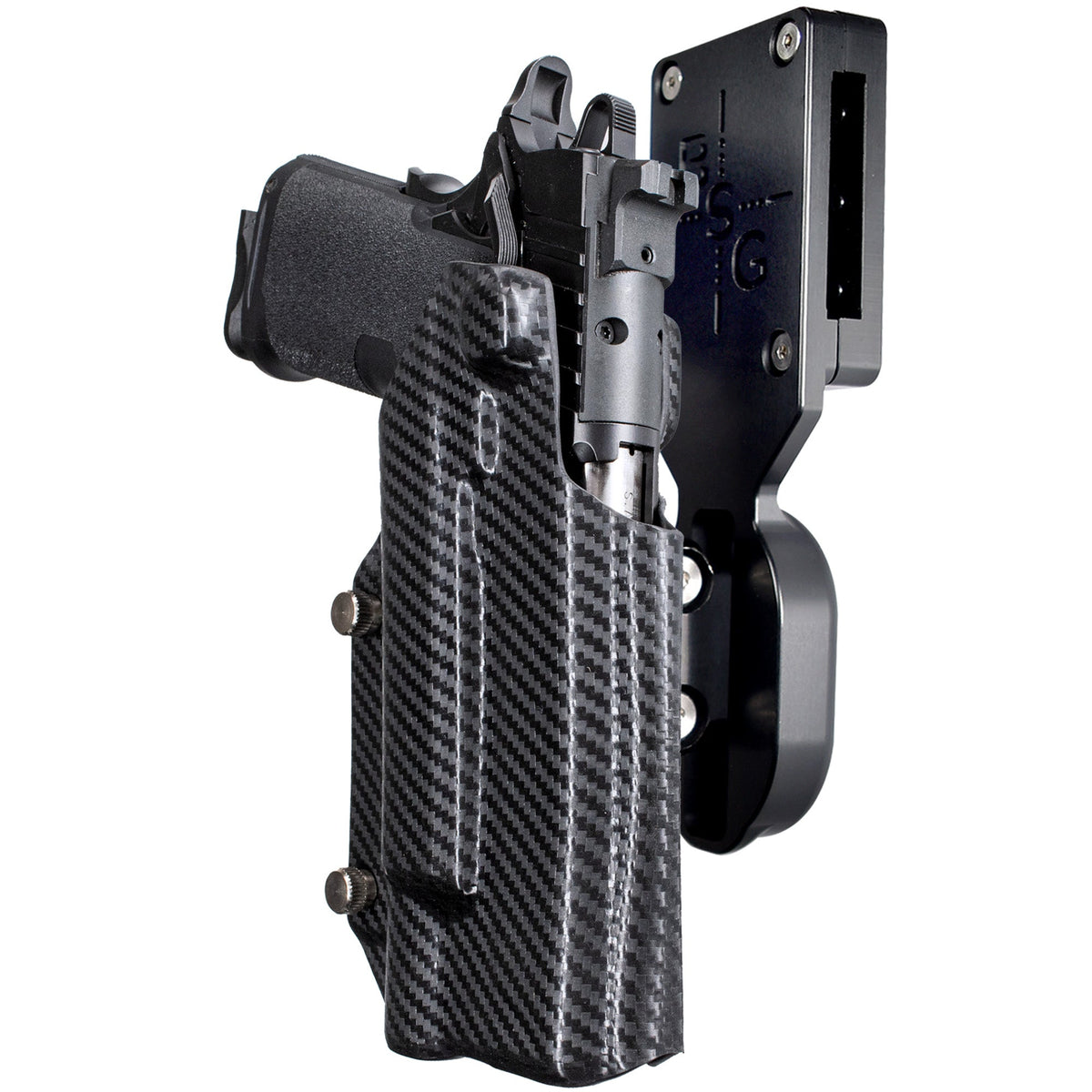 Springfield Armory Prodigy 5'' w/ SureFire X300U-A Pro Ball Joint Competition Holster by Black Scorpion Outdoor Gear – view 2