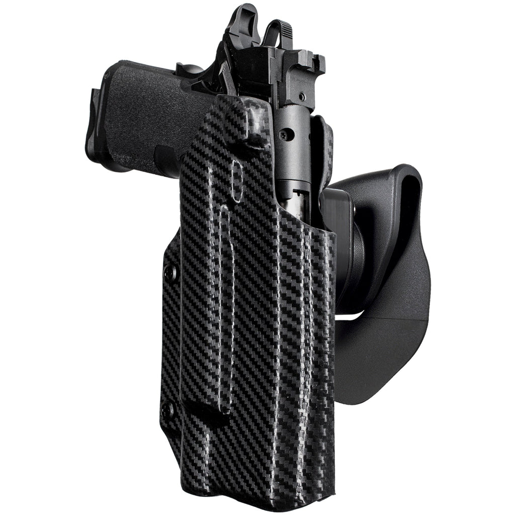 Springfield Armory Prodigy 5" w/ SureFire X300U-A OWB Quick Release Paddle Holster by Black Scorpion Outdoor Gear – view 2