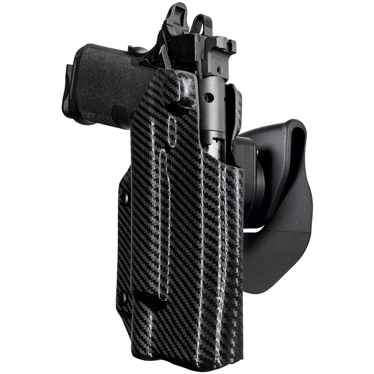 Springfield Armory Prodigy 5" w/ SureFire X300U-A OWB Quick Release Paddle Holster by Black Scorpion Outdoor Gear – view 2
