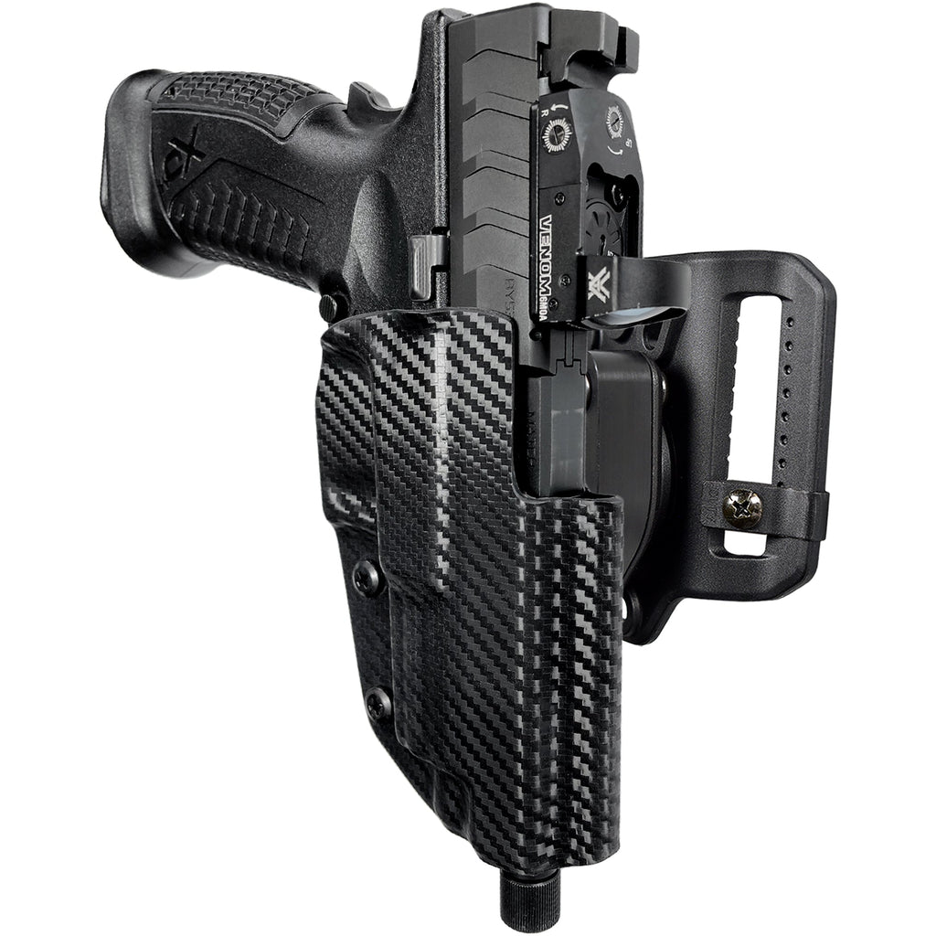 Springfield Armory XD-M Elite 4.5'' Quick Release Belt Loop Holster by Black Scorpion Outdoor Gear – view 2