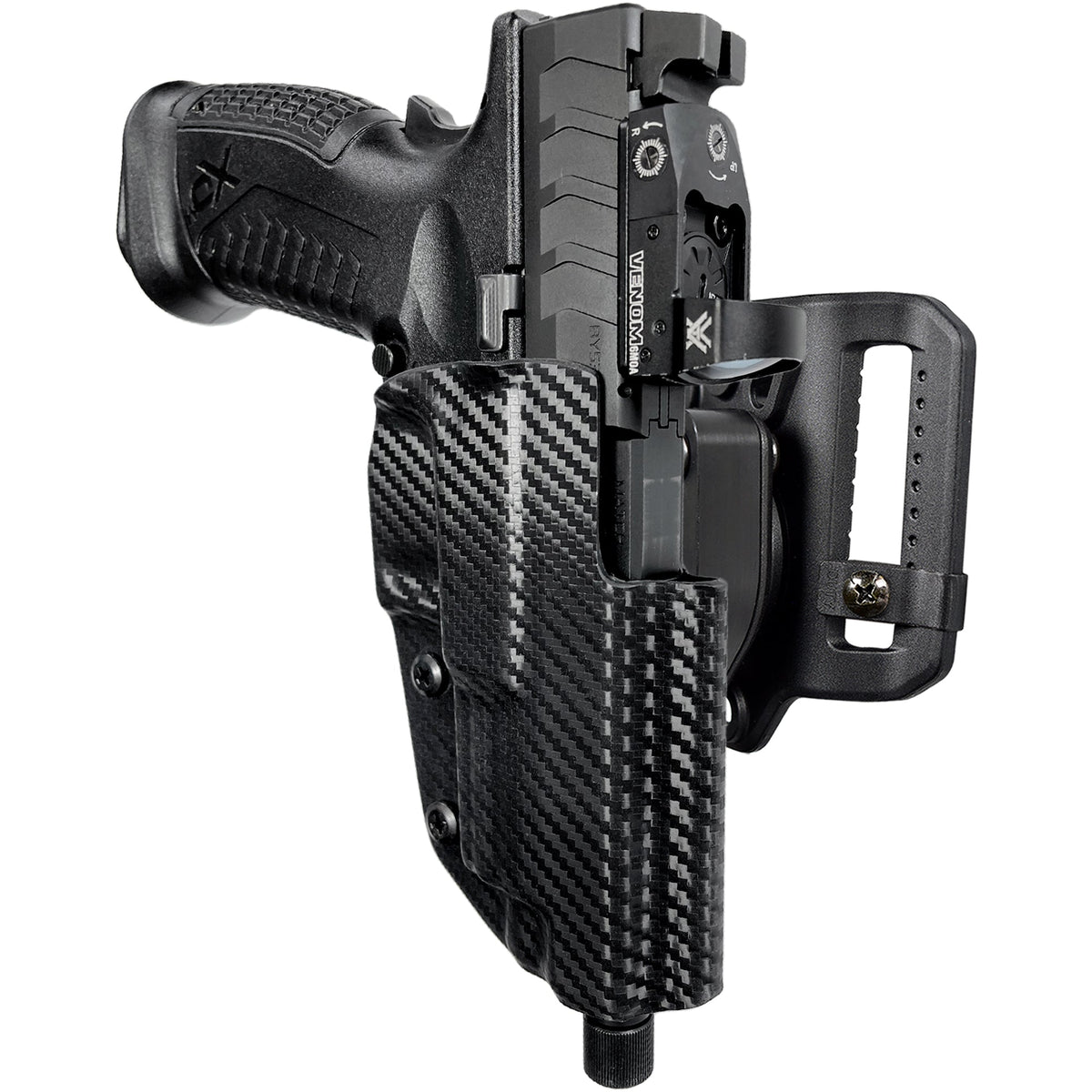Springfield Armory XD-M Elite 4.5'' Quick Release Belt Loop Holster by Black Scorpion Outdoor Gear – view 2