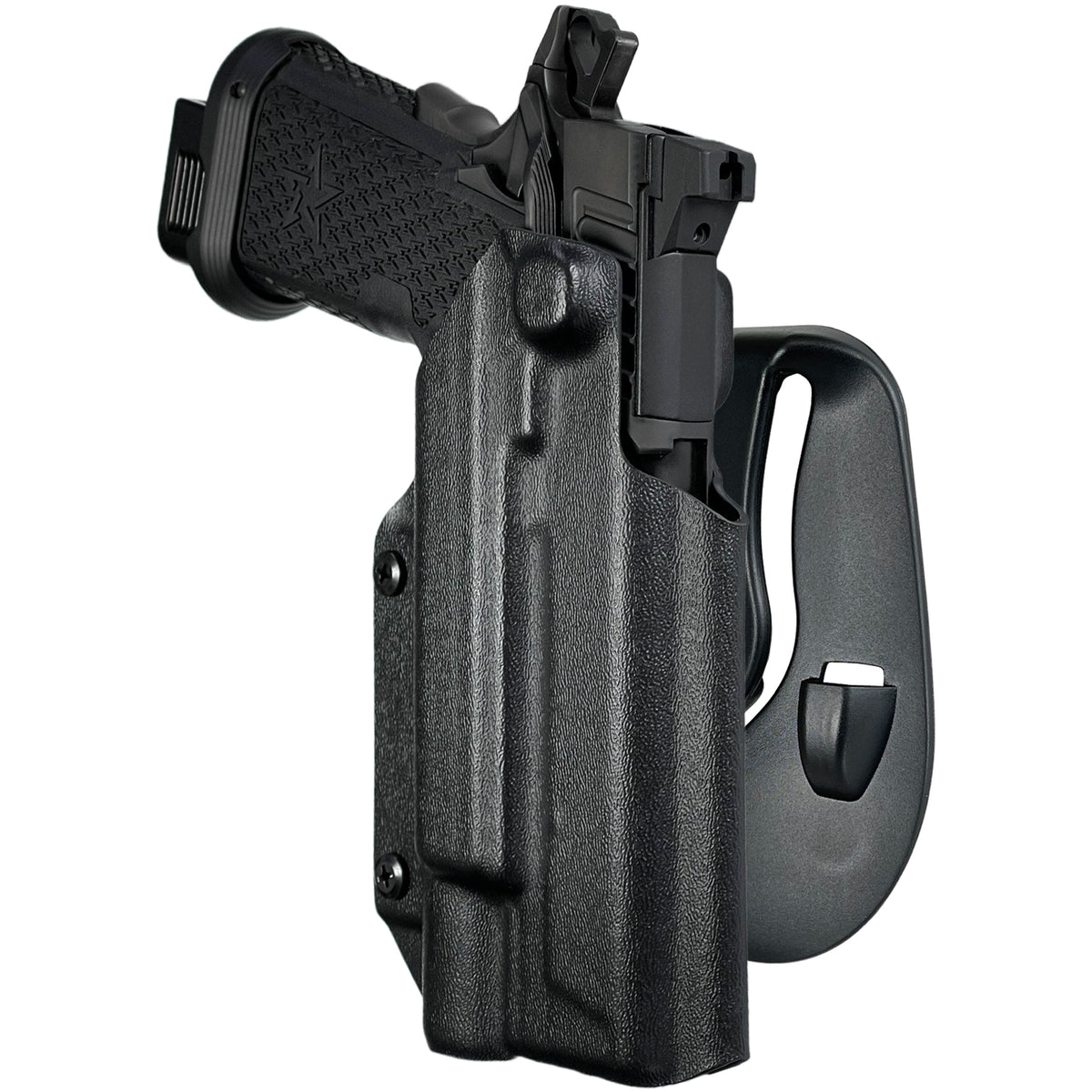 Staccato XC w/ X300U-A OWB Paddle Holster by Black Scorpion Outdoor Gear