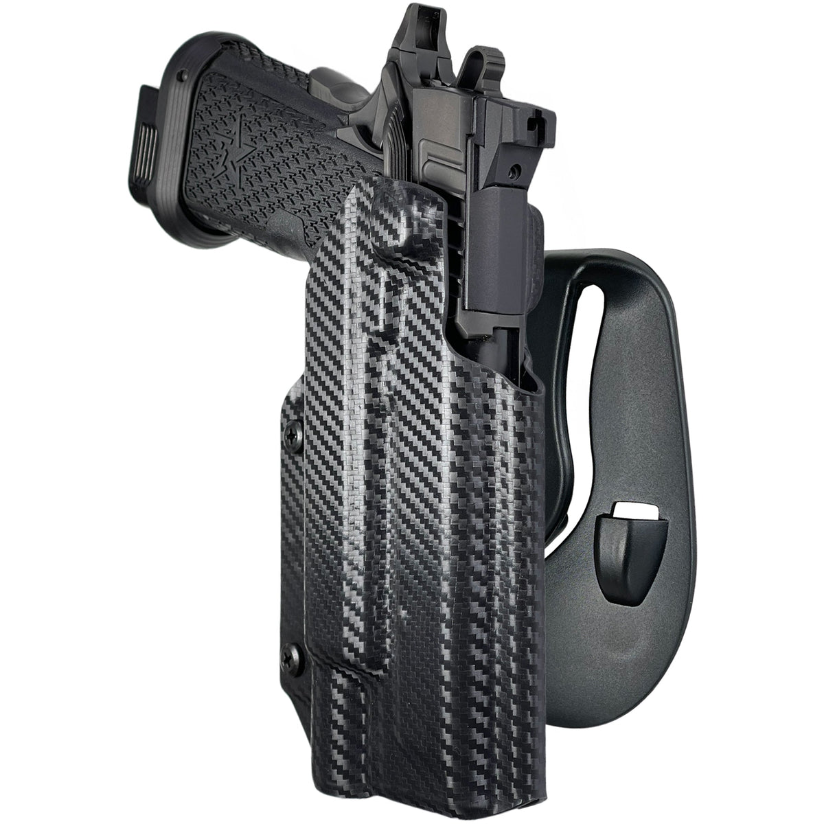 Staccato XC w/ X300U-A OWB Paddle Holster by Black Scorpion Outdoor Gear – view 2