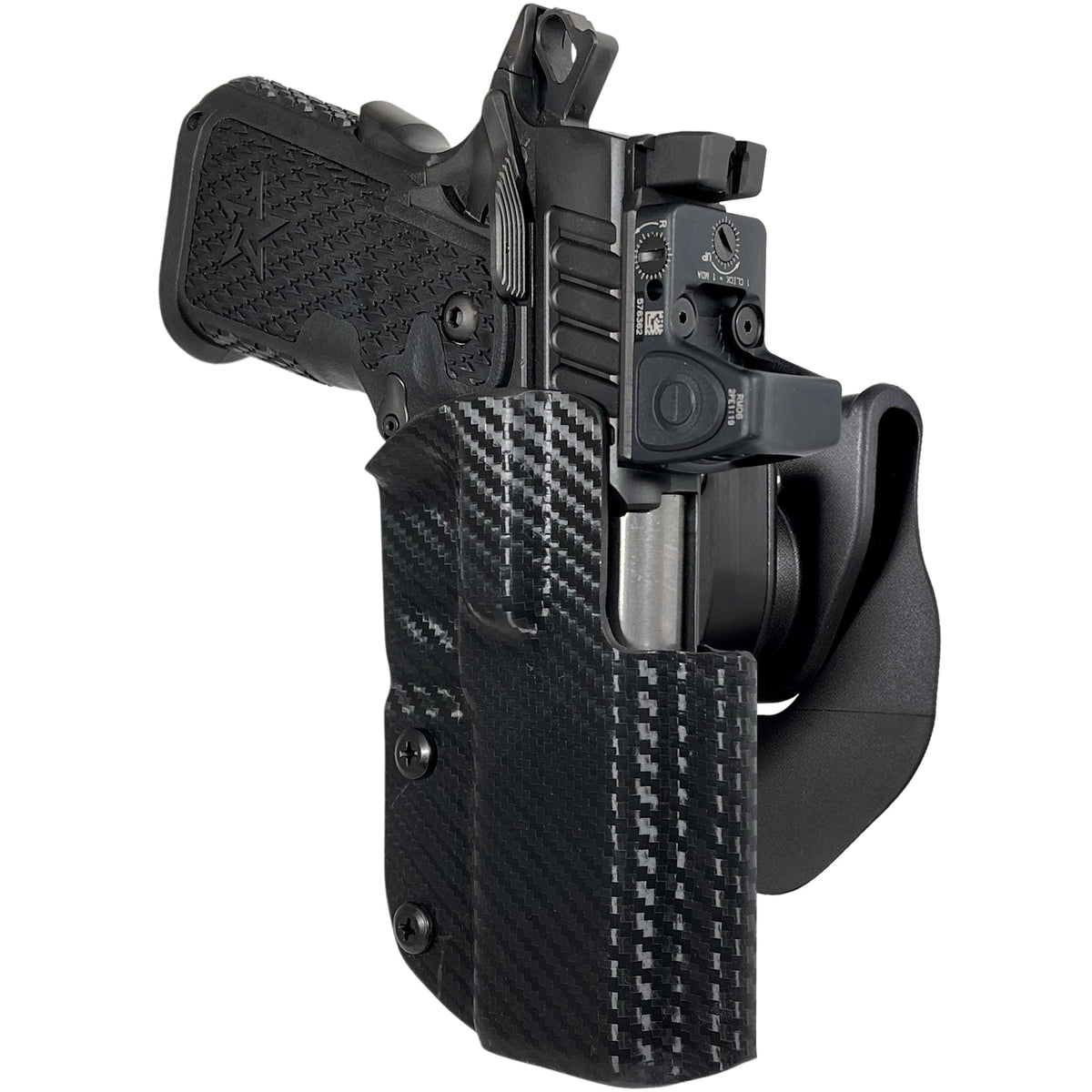 Staccato C2 OWB Quick Release Paddle Holster by Black Scorpion Outdoor Gear – view 2