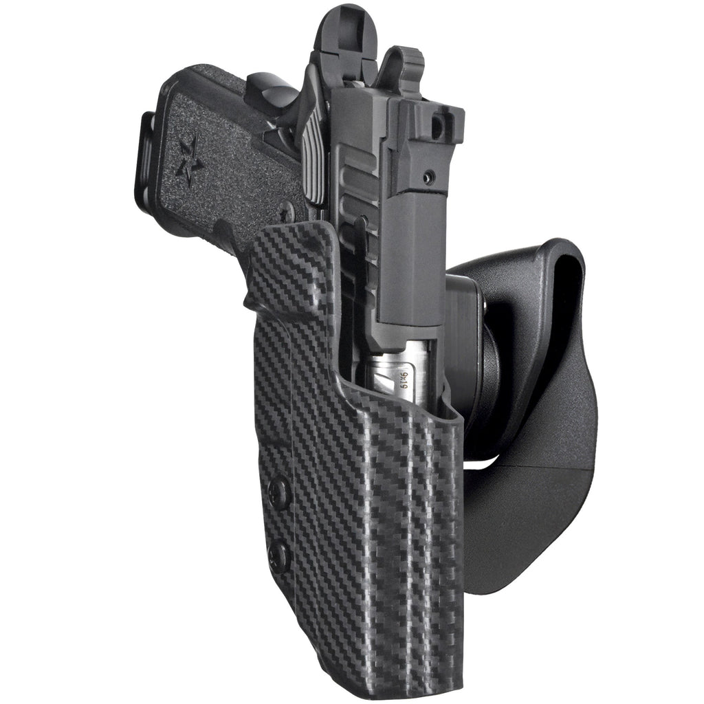 Staccato CS (2023) OWB Quick Release Paddle Holster by Black Scorpion Outdoor Gear – view 2