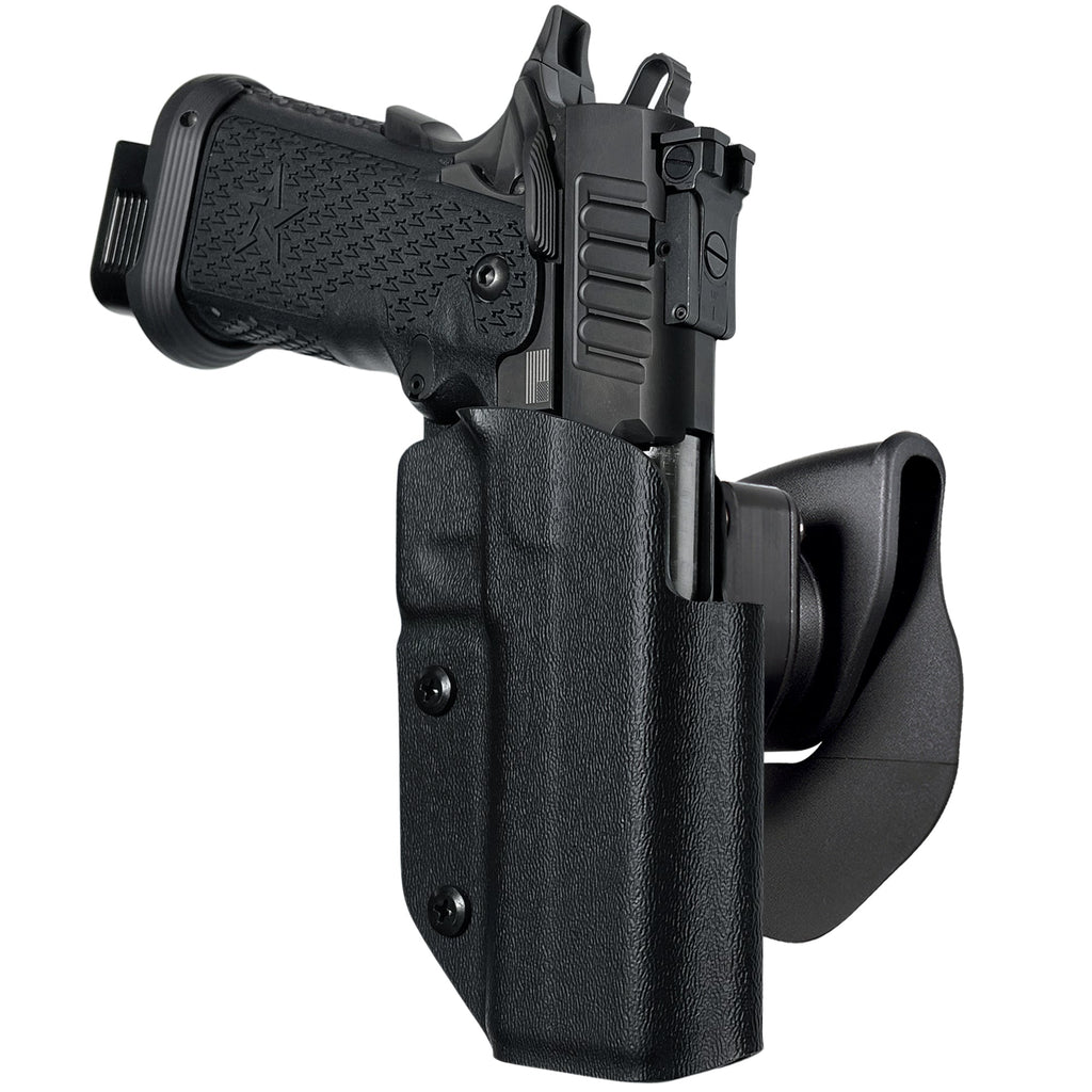 Staccato P DUO OWB Quick Release Paddle Holster by Black Scorpion Outdoor Gear
