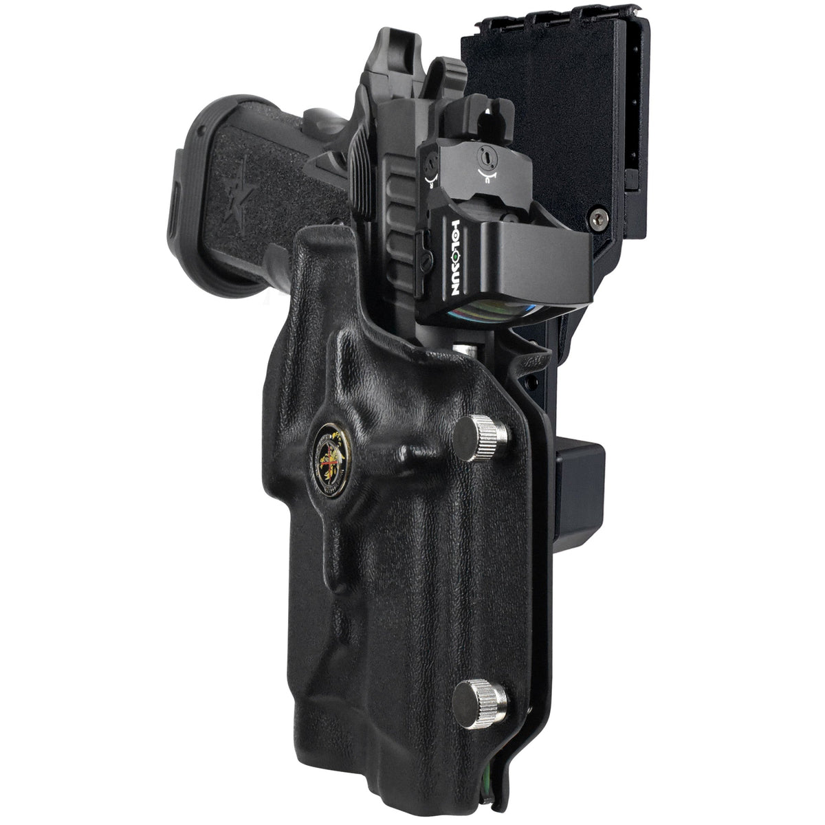 Staccato P w/ Holosun P.ID Pro Competition Holster by Black Scorpion Outdoor Gear