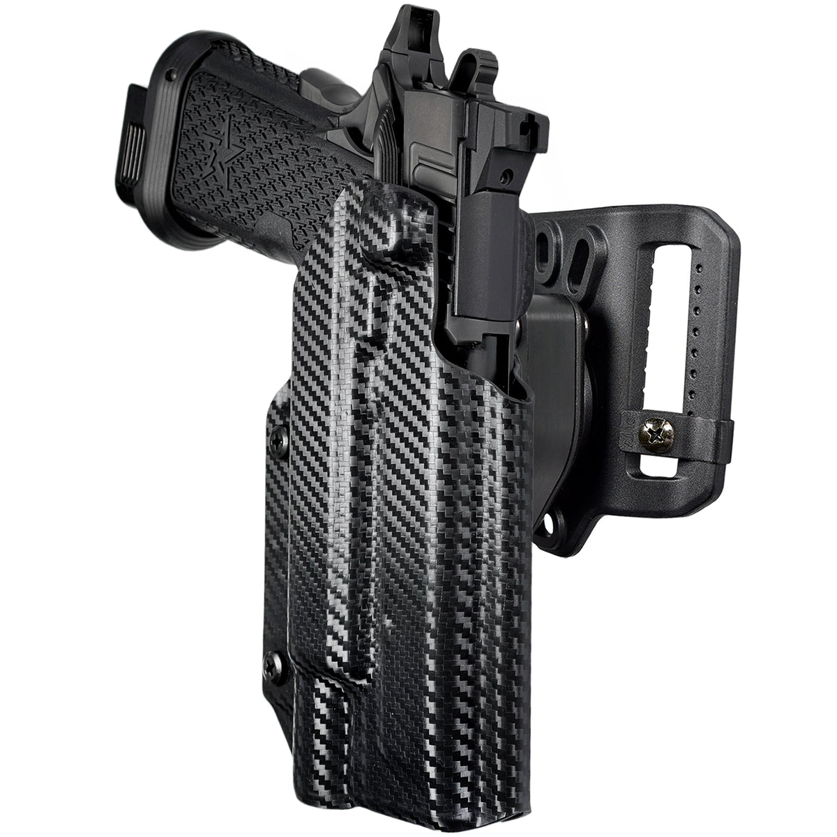 Staccato XC w/ SureFire X300U-A Quick Release Belt Loop Holster by Black Scorpion Outdoor Gear – view 2