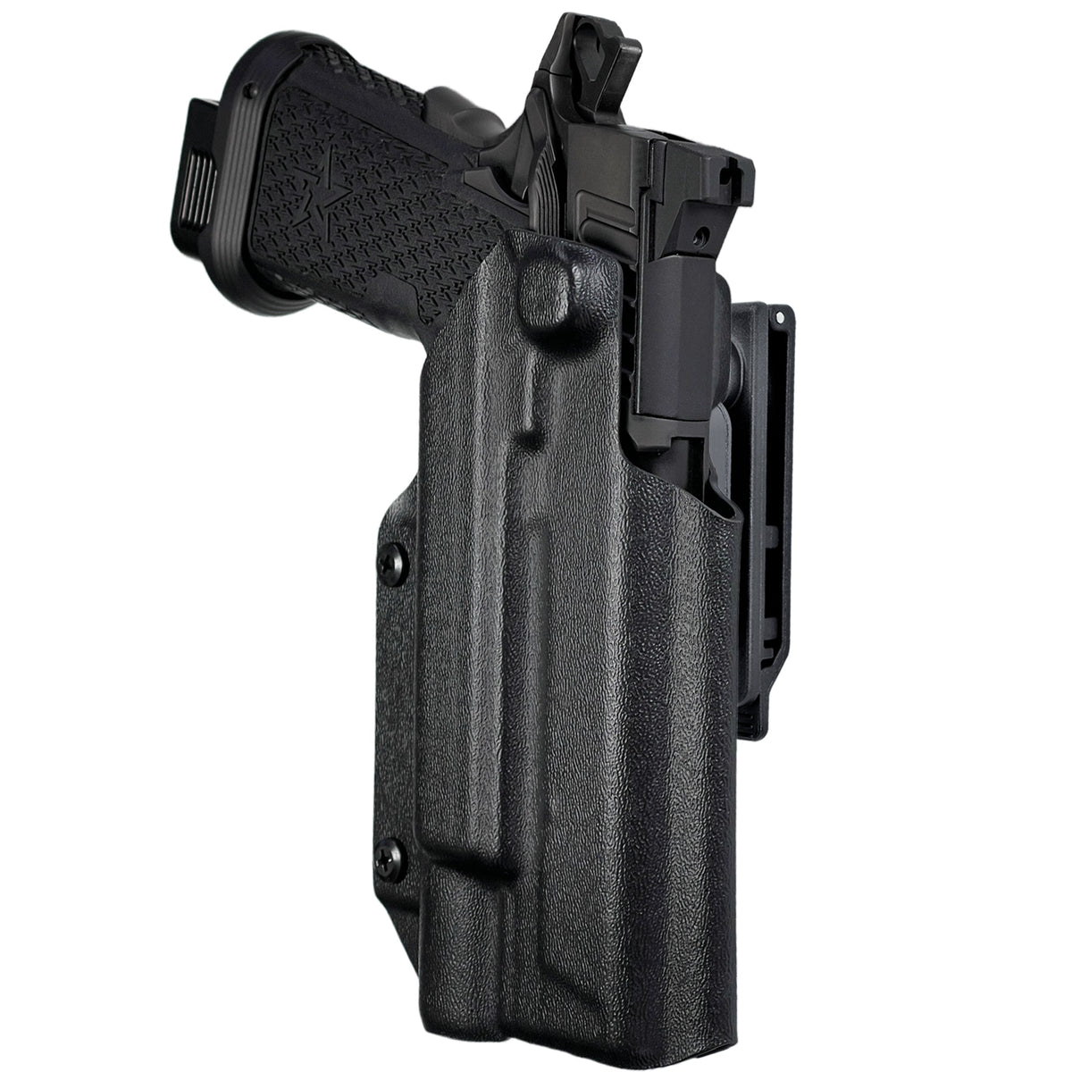 Staccato XC w/ SureFire X300U-A Quick Release IDPA Holster by Black Scorpion Outdoor Gear
