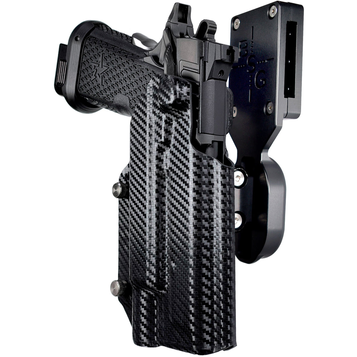 Staccato XC w/ SureFire X300U-A Pro Ball Joint Competition Holster by Black Scorpion Outdoor Gear – view 2