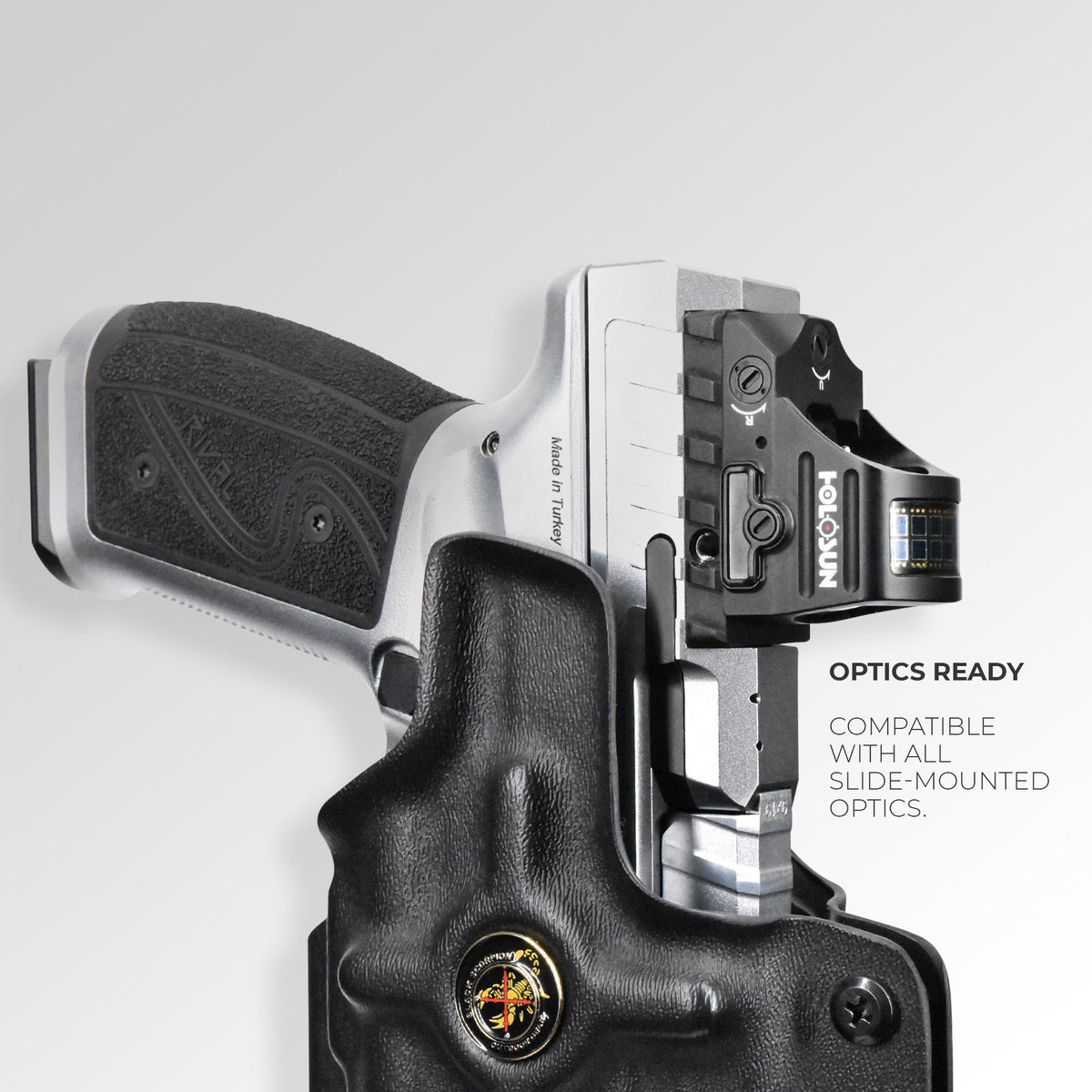 Sig Sauer P320 Full Size w/ Streamlight TLR-1 HL OWB Paddle Holster by Black Scorpion Outdoor Gear – view 5