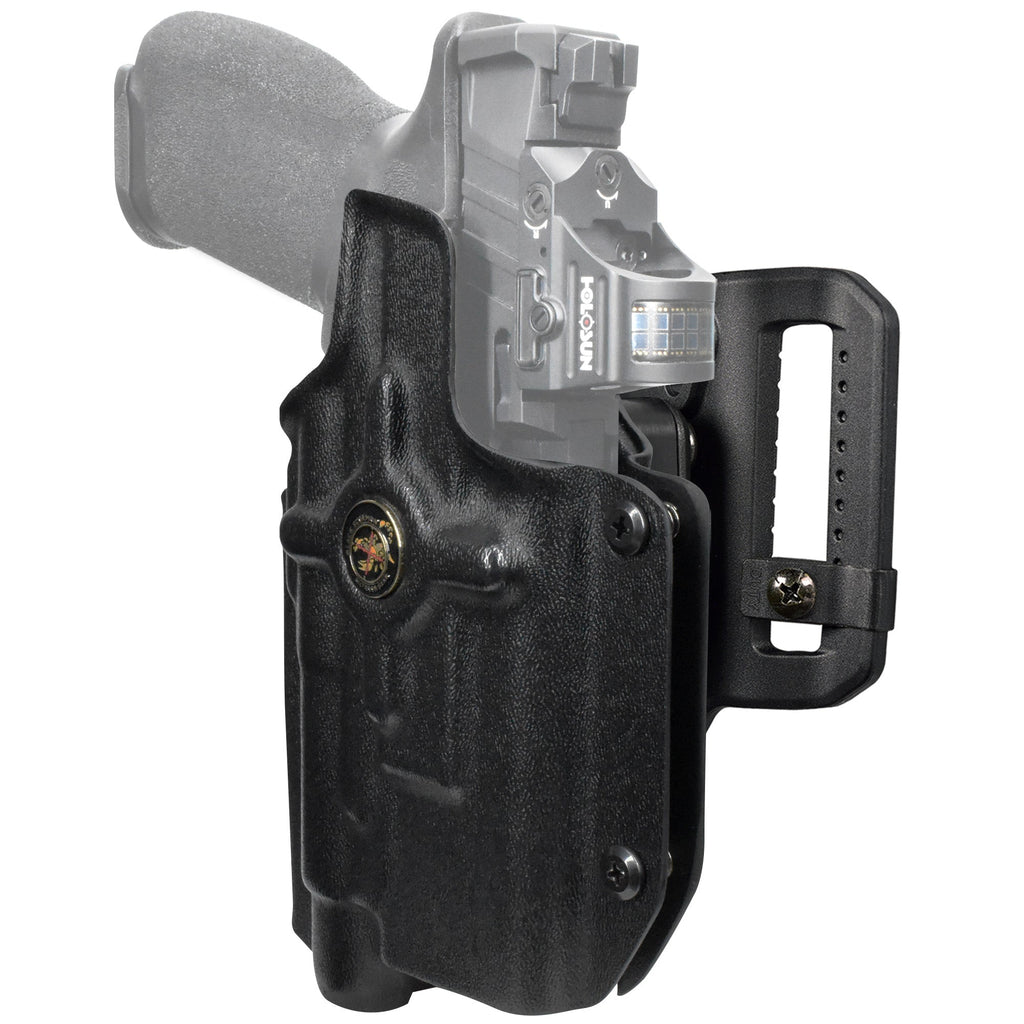 Smith & Wesson M&P 5'' w/ Streamlight TLR-1 HL Quick Release Belt Loop Holster by Black Scorpion Outdoor Gear