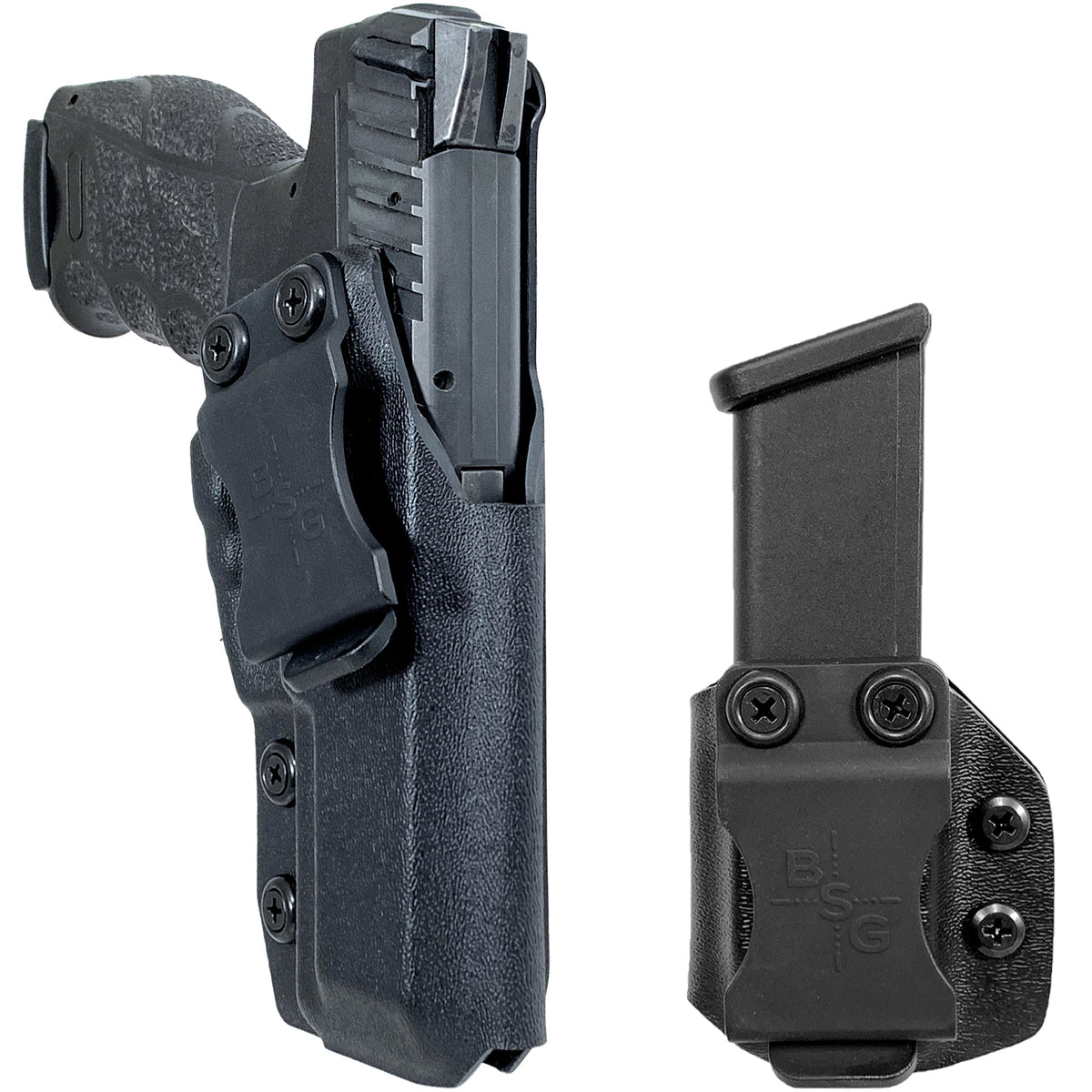 Heckler & Koch VP9 IWB Kydex Holster & Mag Pouch Combo by Black Scorpion Outdoor Gear