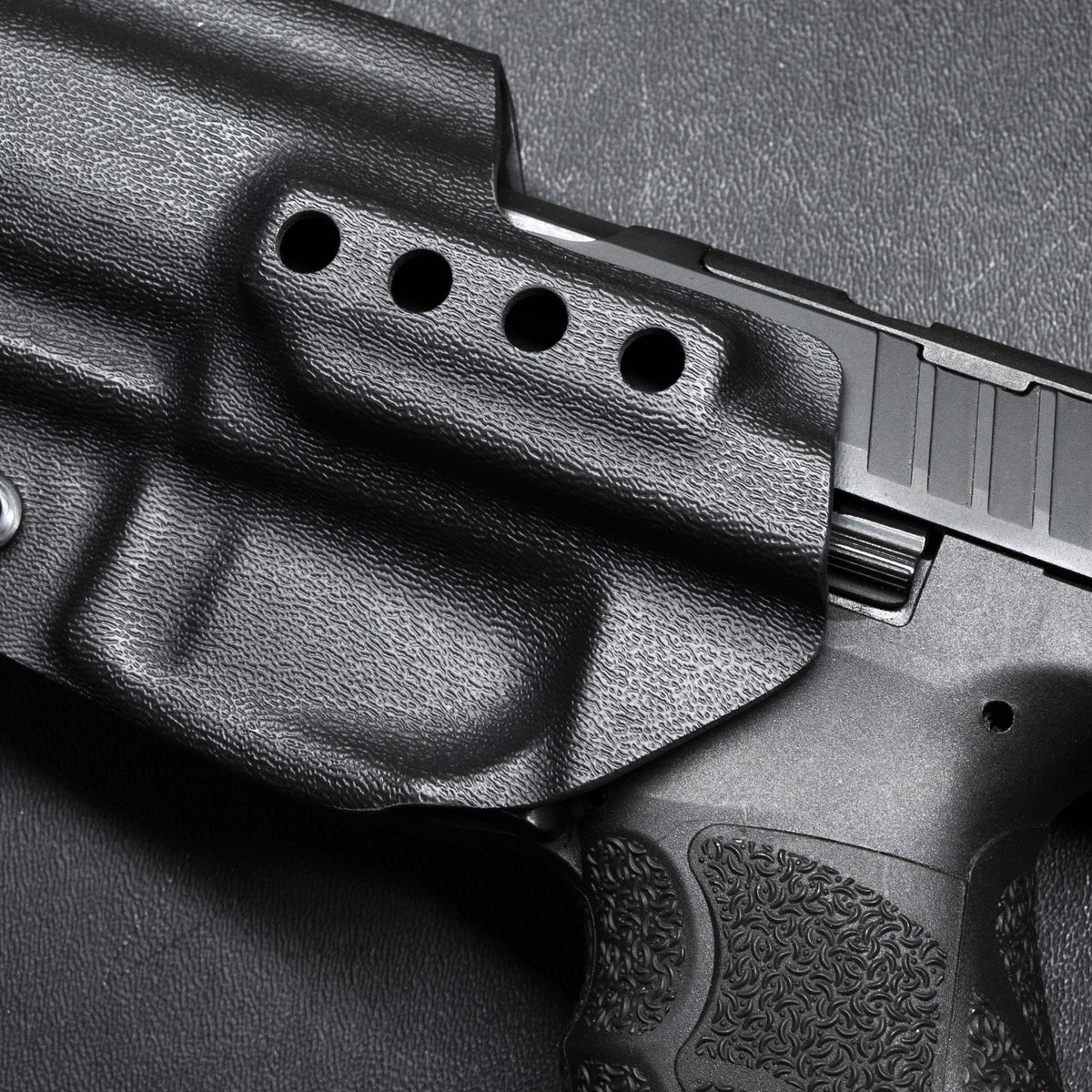 Heckler & Koch VP9L w/ Align Tactical Thumb Rest OWB Paddle Holster by Black Scorpion Outdoor Gear – view 6