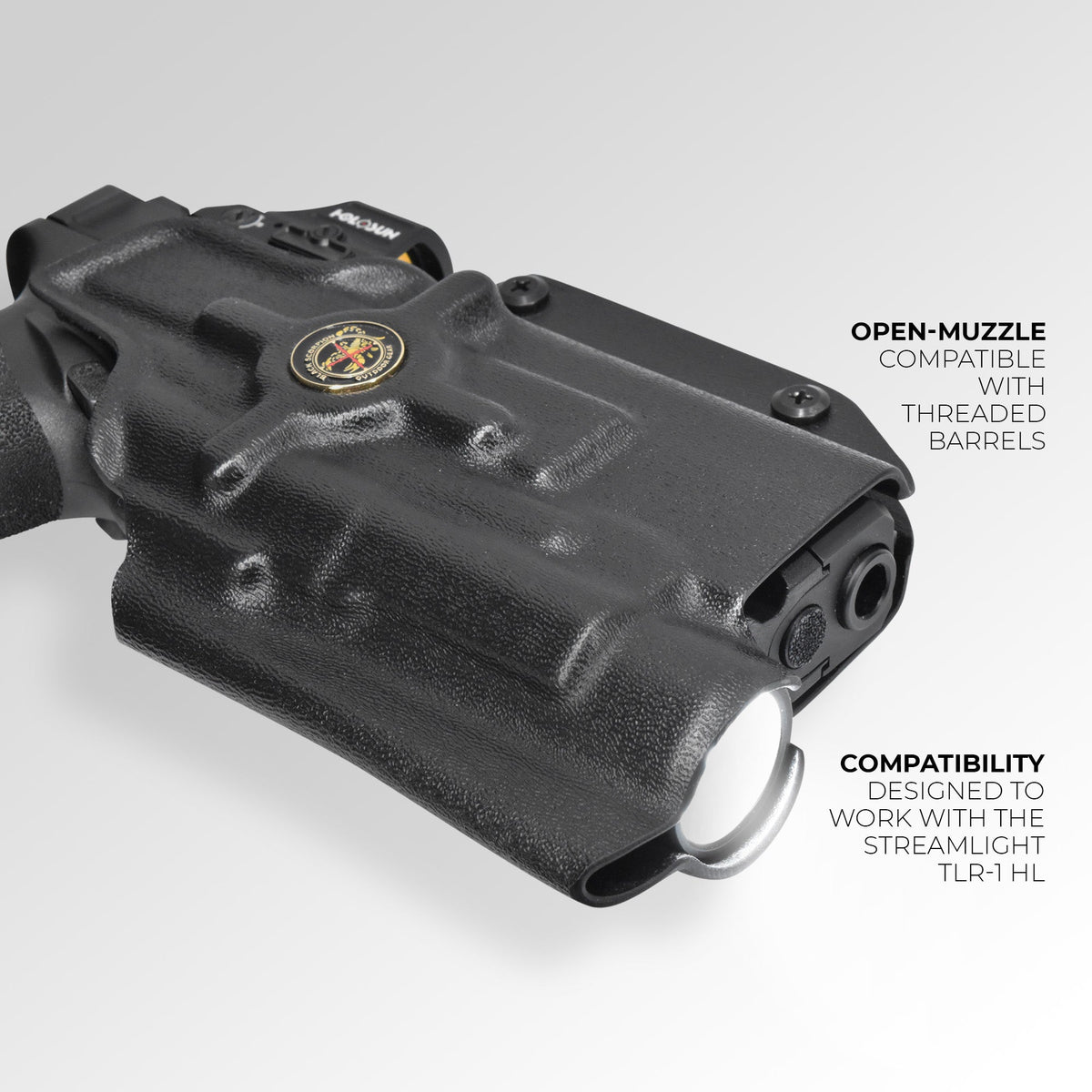 Smith & Wesson M&P 5'' w/ Streamlight TLR-1 HL Quick Release Belt Loop Holster by Black Scorpion Outdoor Gear – view 2