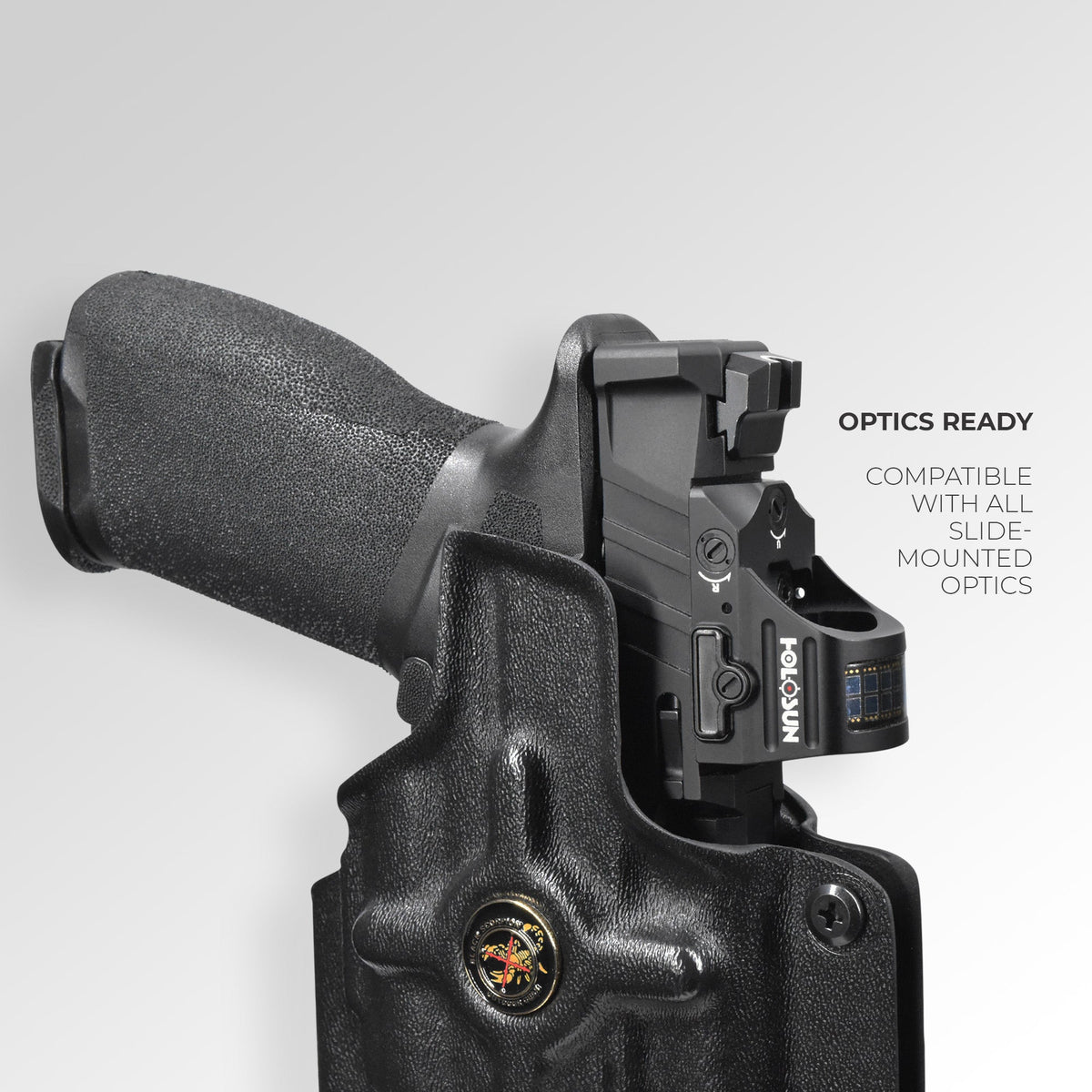 Glock 17, 22, 44, 45 w/ Streamlight TLR-1 HL Quick Release IDPA Holster by Black Scorpion Outdoor Gear – view 3