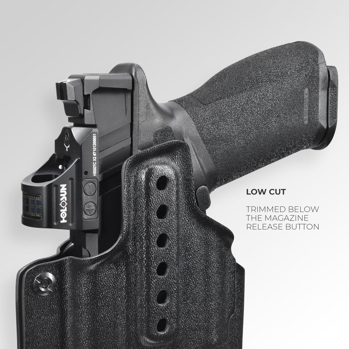 Walther PDP 4.5'' w/ Streamlight TLR-1 HL Quick Release Belt Loop Holster by Black Scorpion Outdoor Gear – view 4