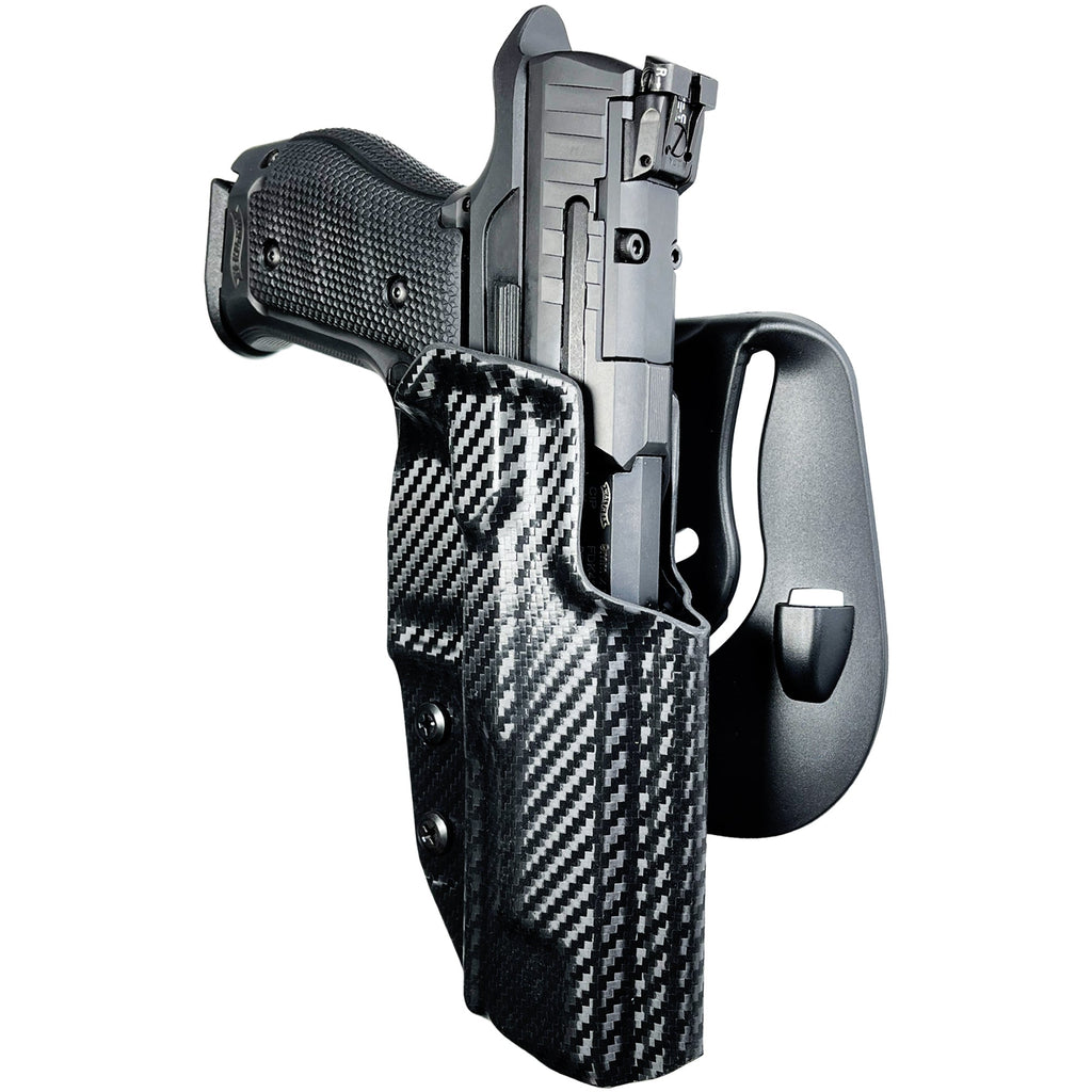 Walther Q5 Match Steel Frame OWB Paddle Holster by Black Scorpion Outdoor Gear – view 2