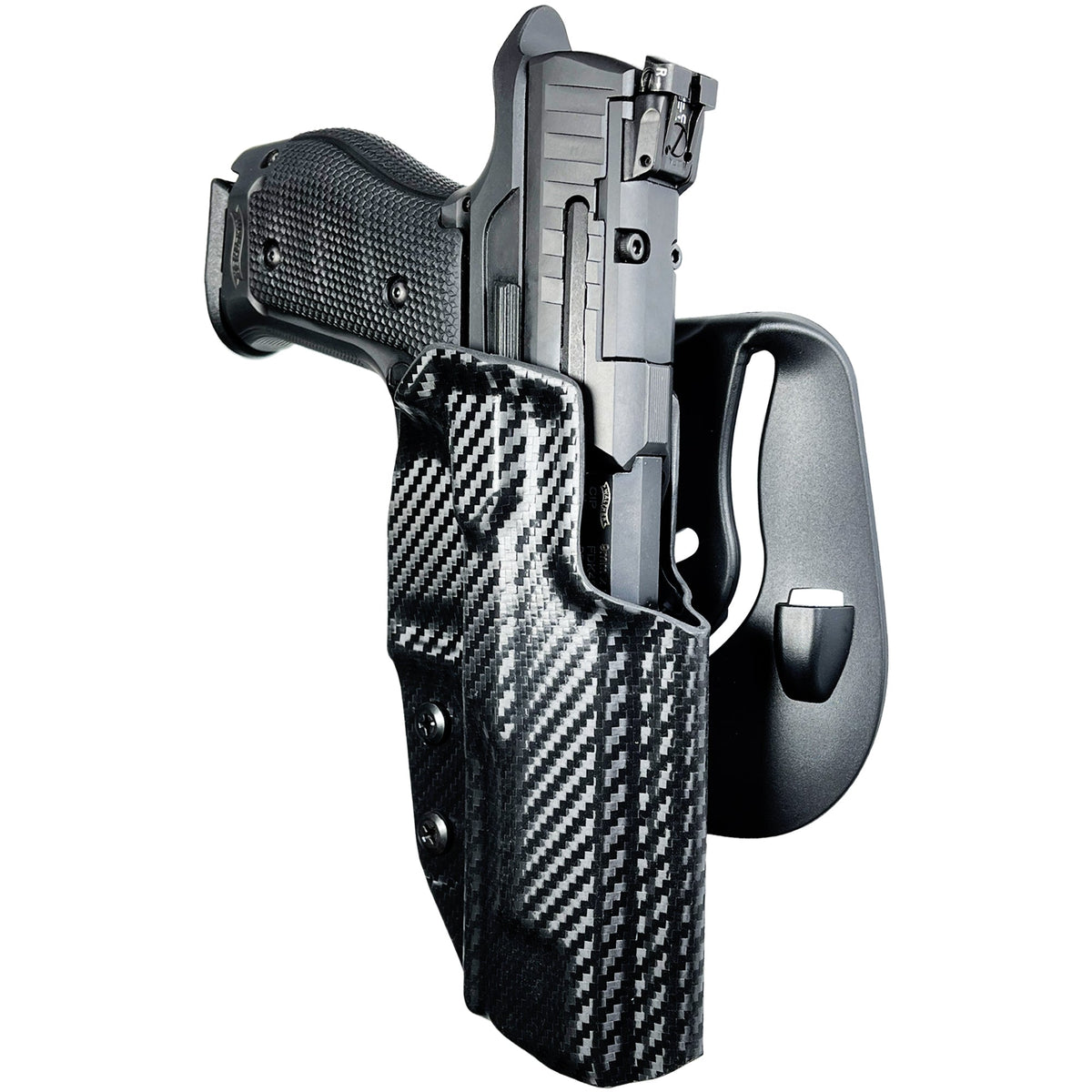 Walther Q5 Match Steel Frame OWB Paddle Holster by Black Scorpion Outdoor Gear – view 2