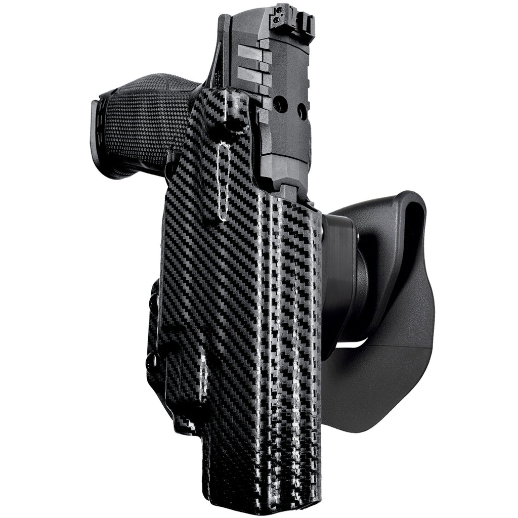Walther PDP 5" w/ Streamlight TLR-7/TLR-8 OWB Quick Release Paddle Holster by Black Scorpion Outdoor Gear – view 2